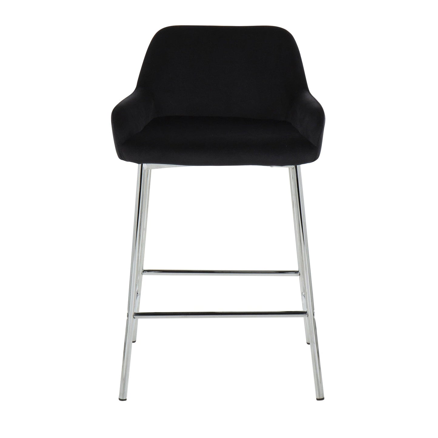 Majestic Office Furniture 24" Fixed-Height Counter Stool - Set of 2