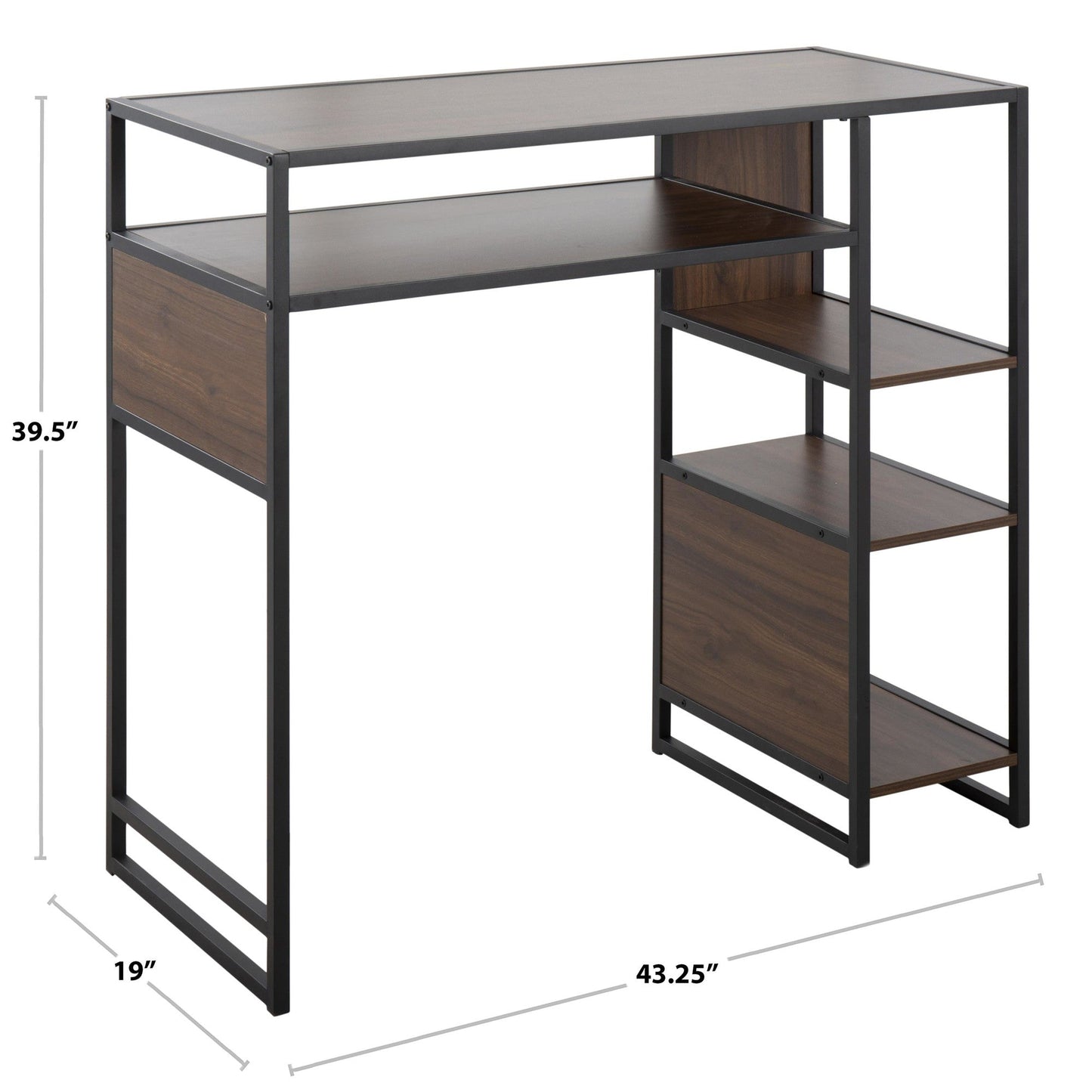 Majestic Office Furniture Bar Height Table with Storage
