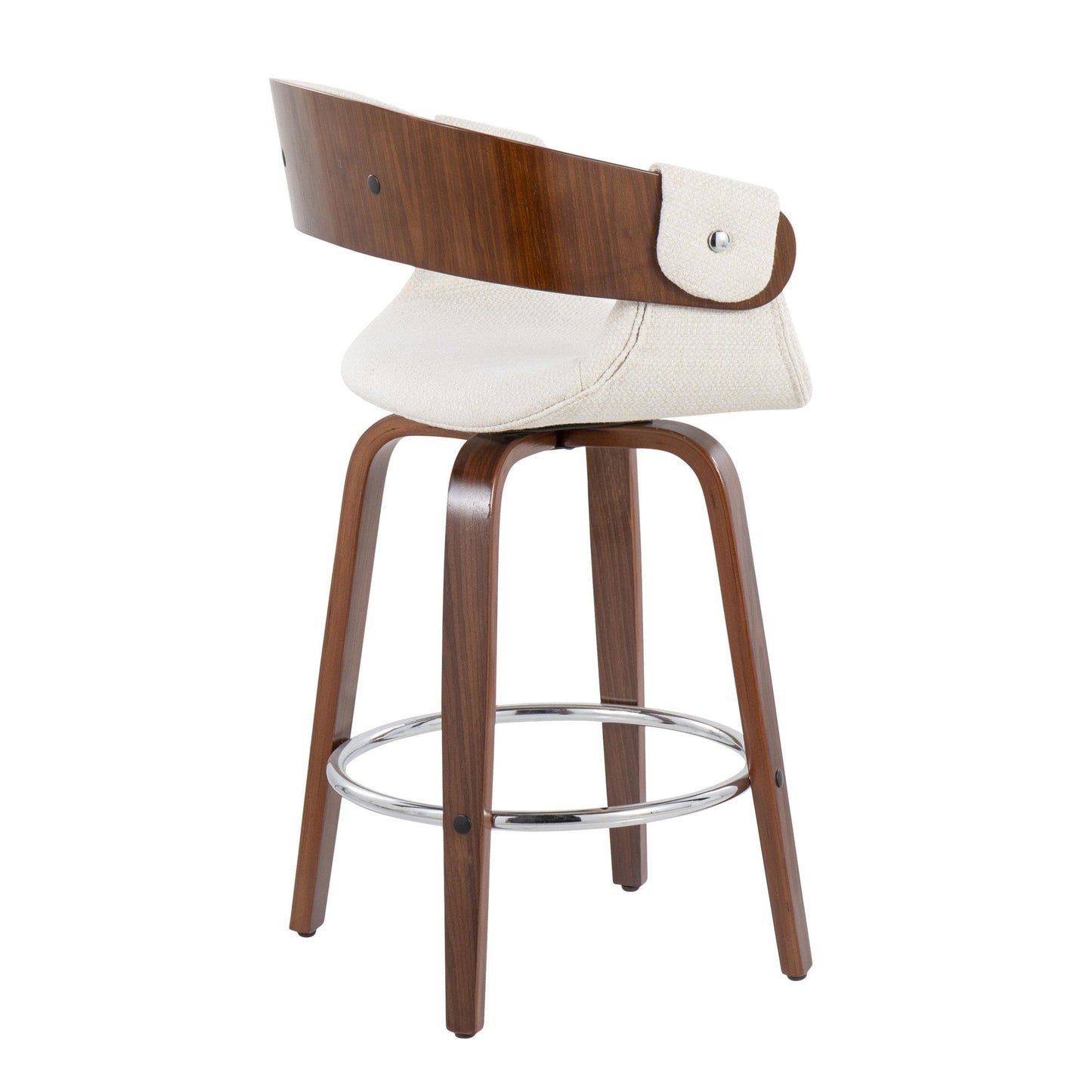 Majestic Office Furniture 24" Fixed-Height Counter Stool - Set of 2