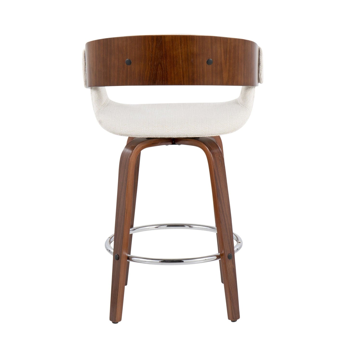 Majestic Office Furniture 24" Fixed-Height Counter Stool - Set of 2