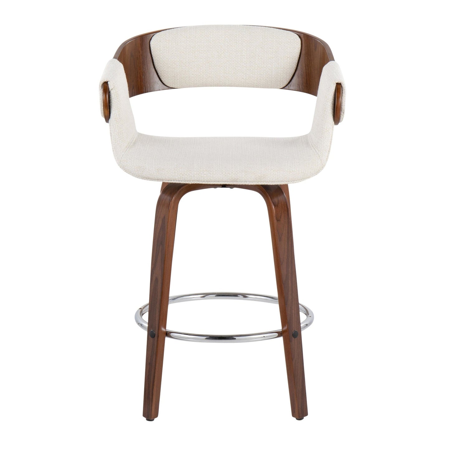 Majestic Office Furniture 24" Fixed-Height Counter Stool - Set of 2