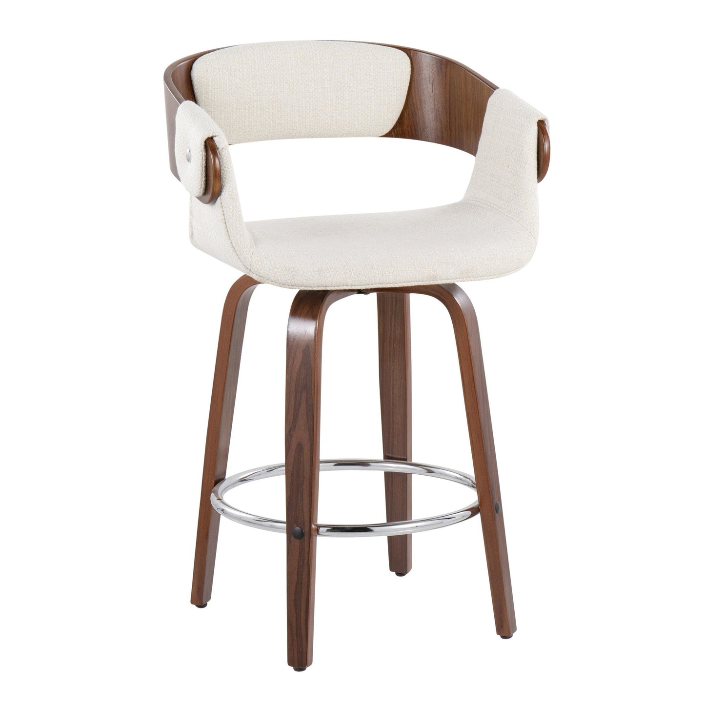 Majestic Office Furniture 24" Fixed-Height Counter Stool - Set of 2