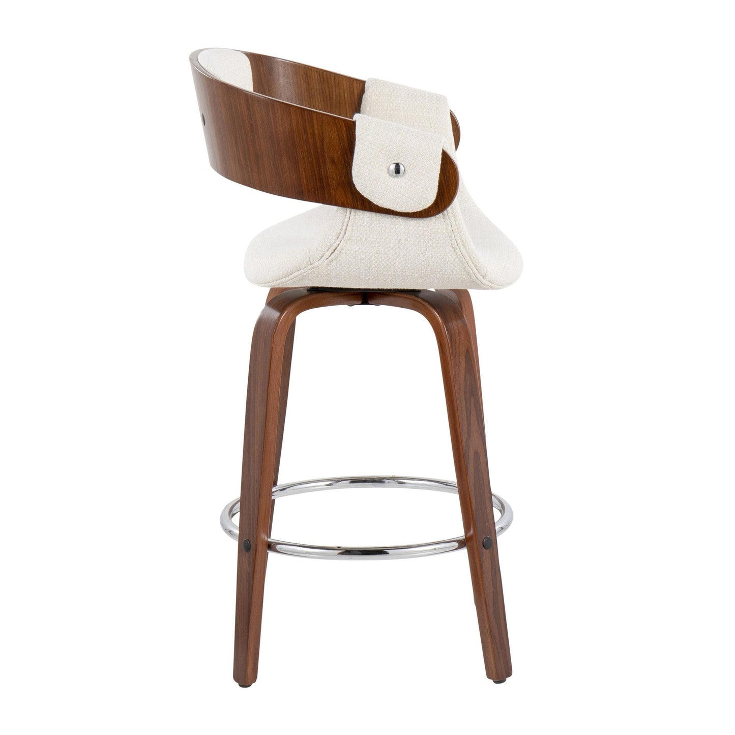 Majestic Office Furniture 24" Fixed-Height Counter Stool - Set of 2