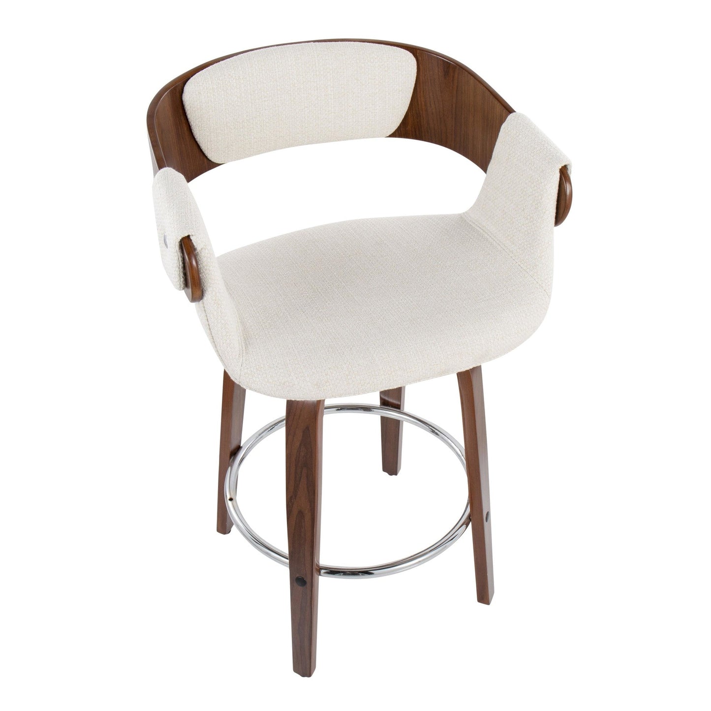 Majestic Office Furniture 24" Fixed-Height Counter Stool - Set of 2