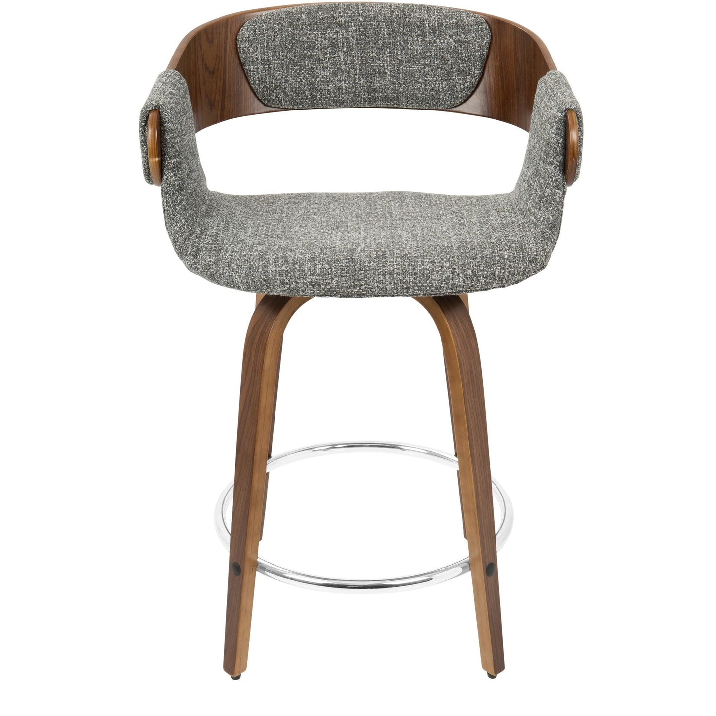 Majestic Office Furniture 24" Fixed-Height Counter Stool - Set of 2