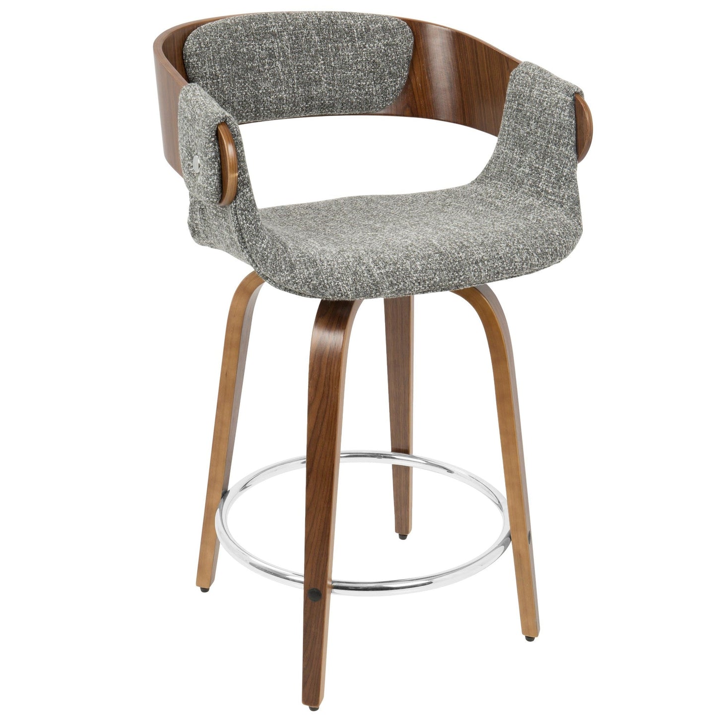Majestic Office Furniture 24" Fixed-Height Counter Stool - Set of 2