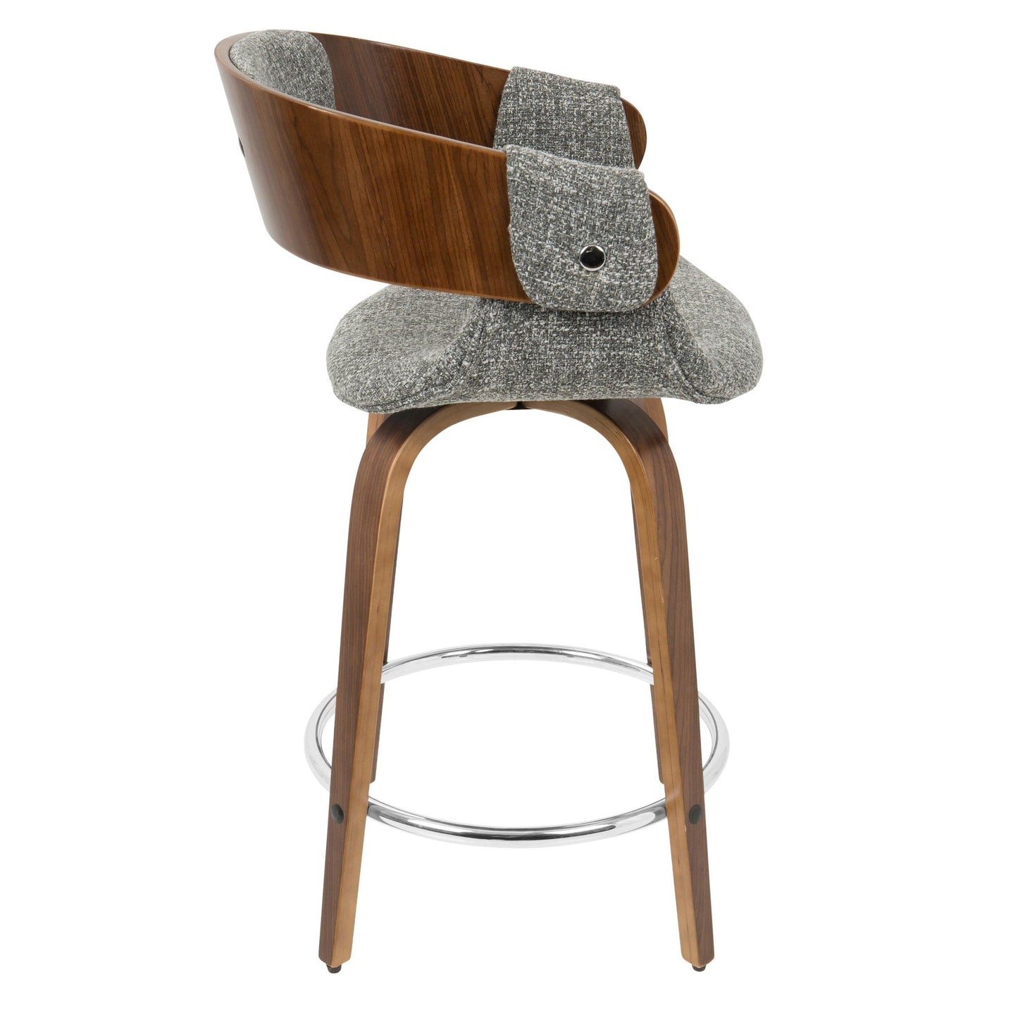 Majestic Office Furniture 24" Fixed-Height Counter Stool - Set of 2
