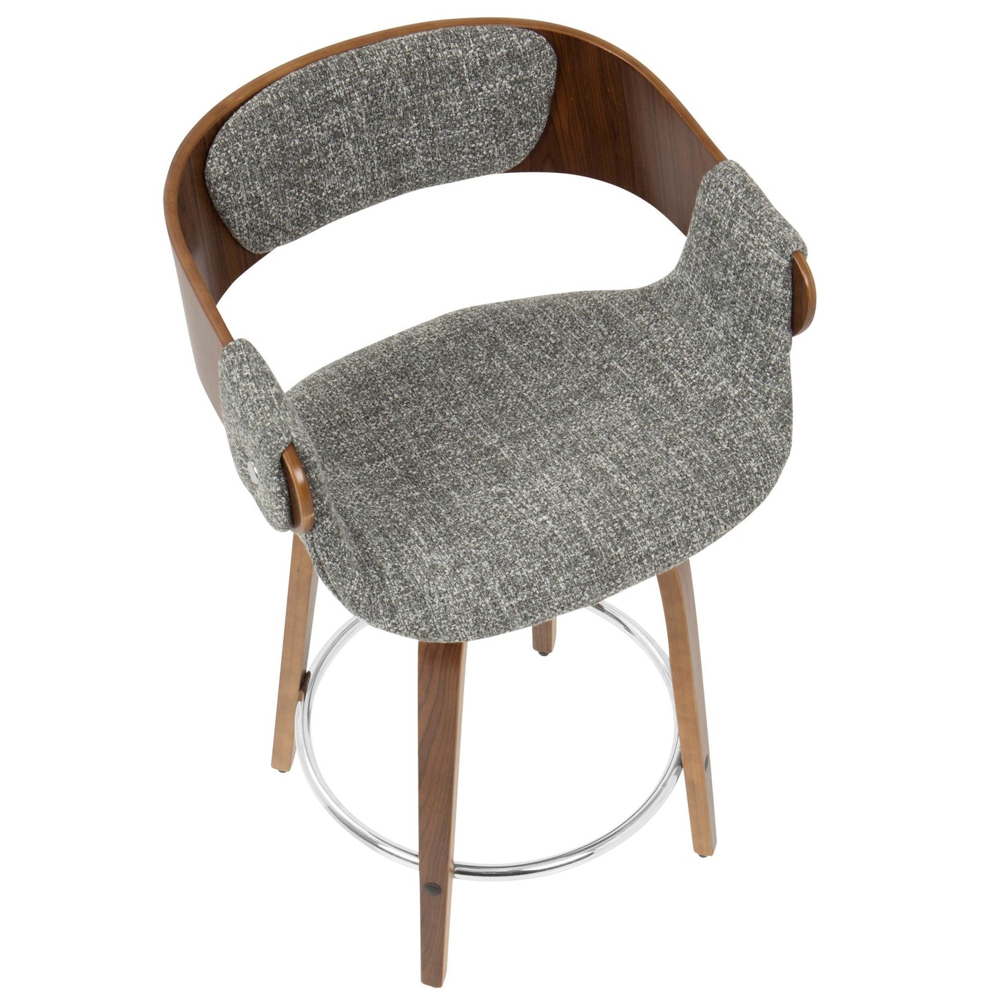 Majestic Office Furniture 24" Fixed-Height Counter Stool - Set of 2