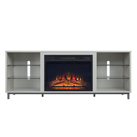 Manhattan Comfort Fireplace and Brighton Fireplace