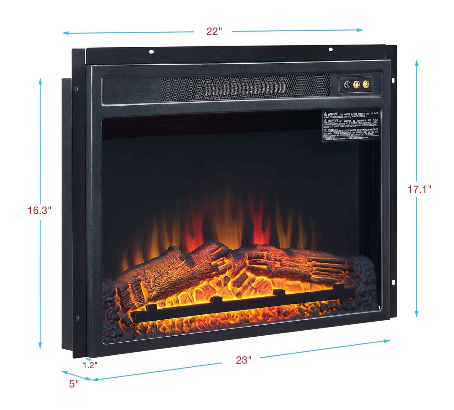 Manhattan Comfort Fireplace Electric Fireplace