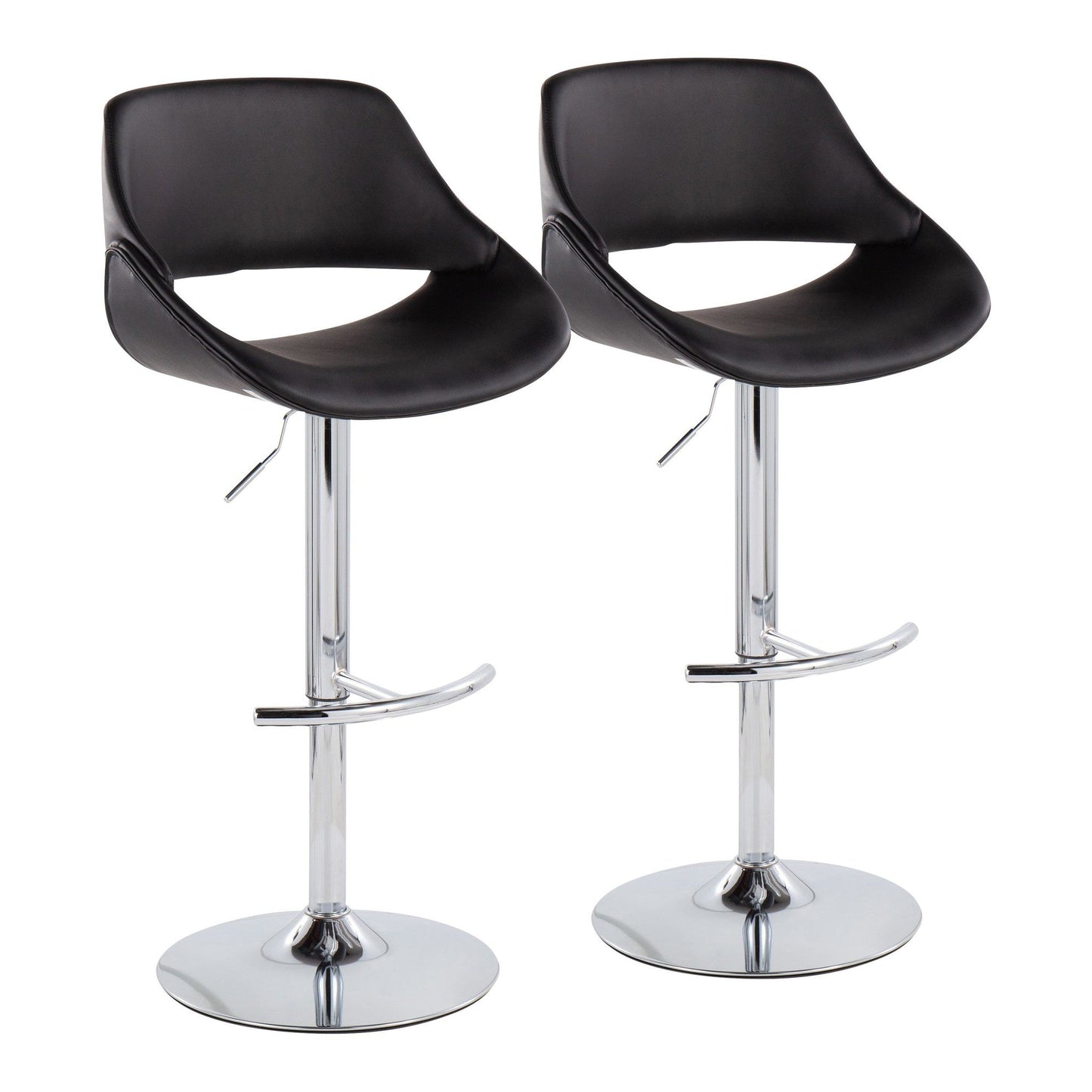 Majestic Office Furniture Adjustable Barstool - Set of 2
