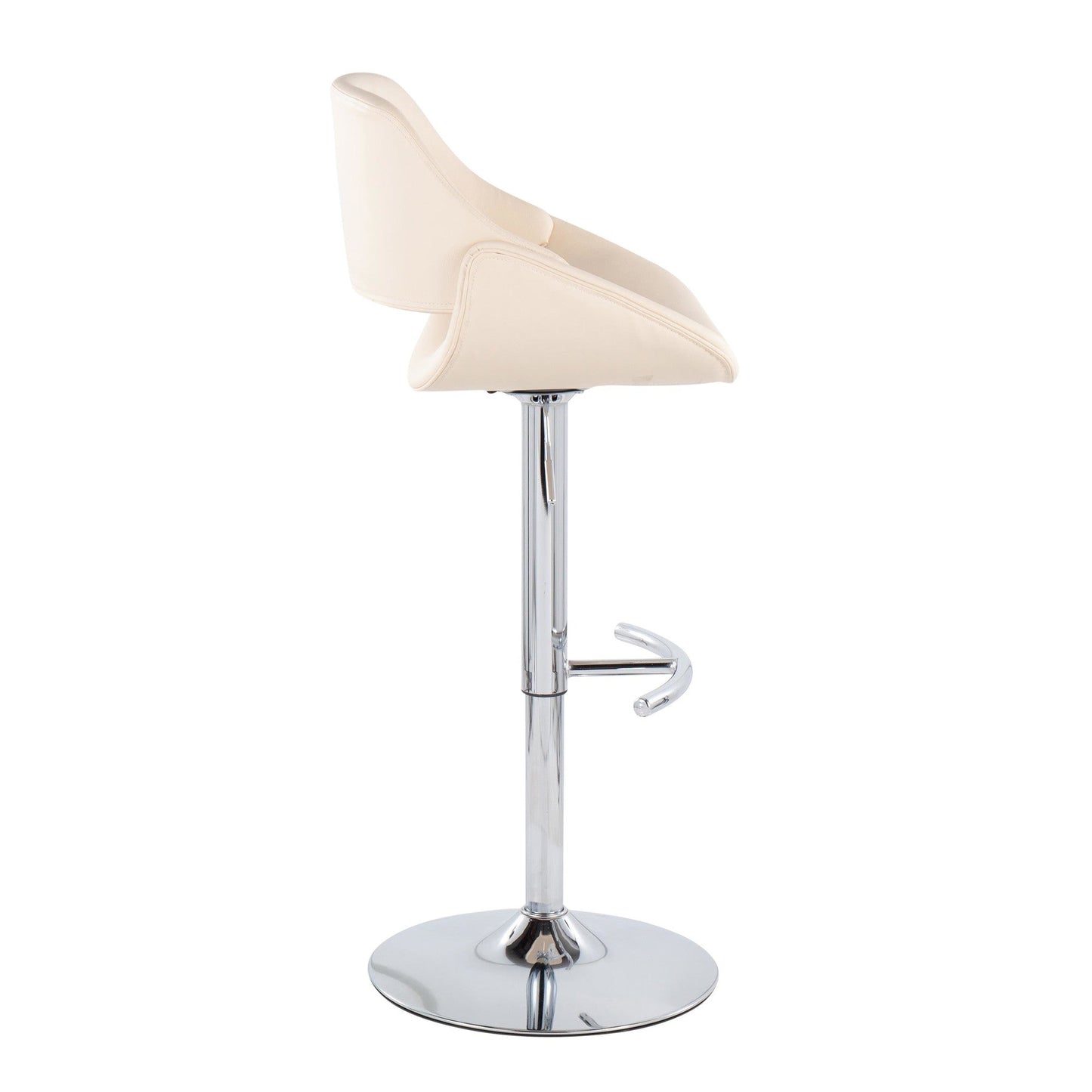 Majestic Office Furniture Adjustable Barstool - Set of 2