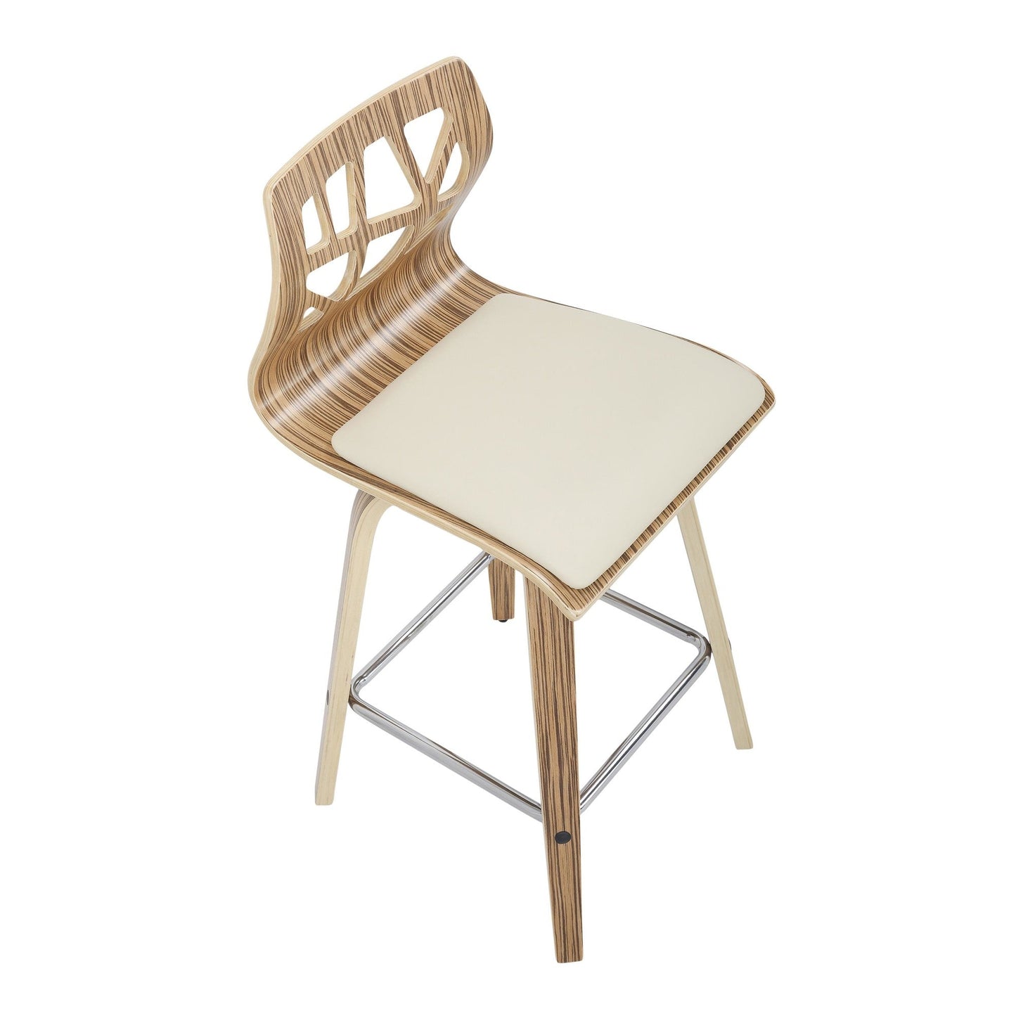 Majestic Office Furniture 26" Fixed-Height Counter Stool - Set of 2
