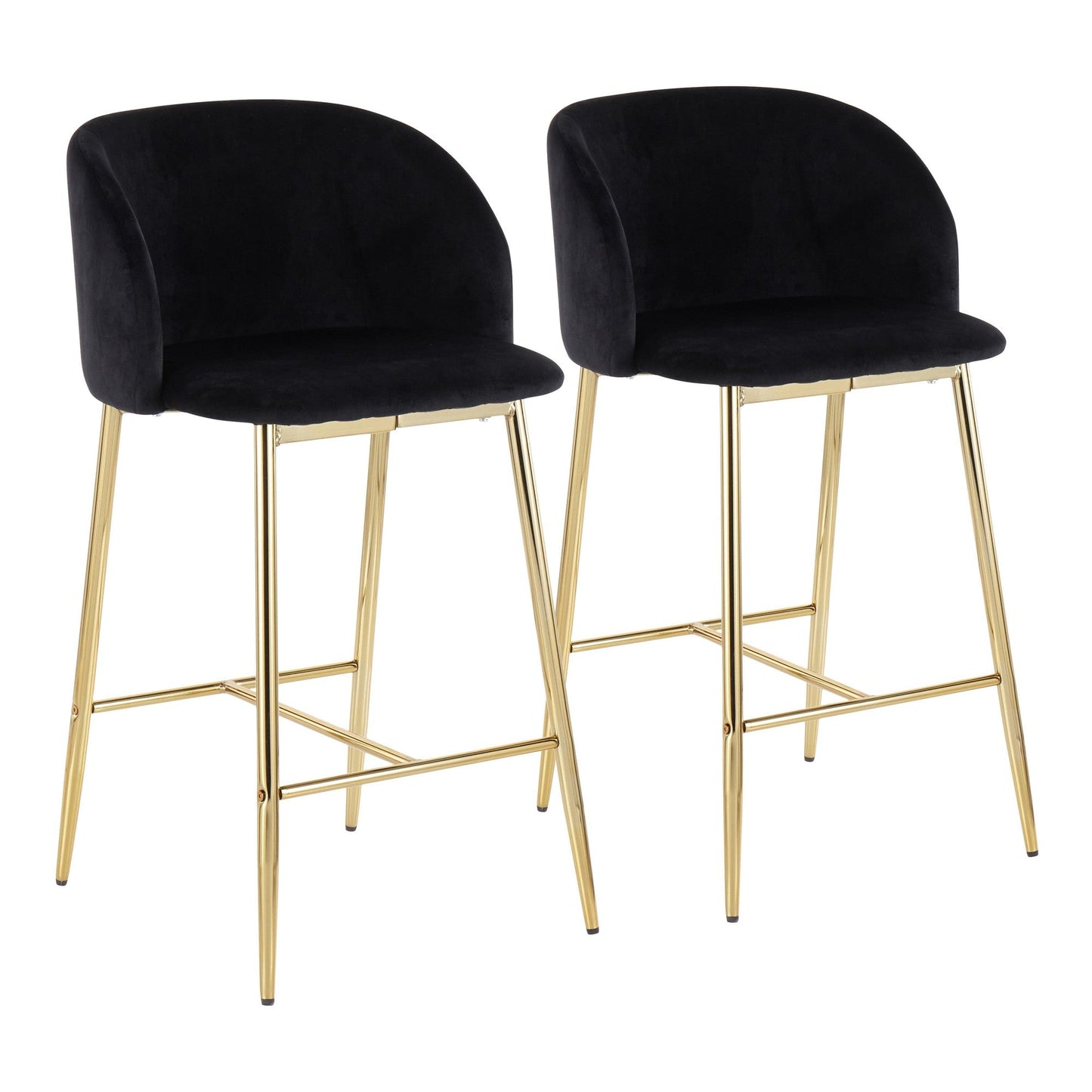 Majestic Office Furniture 26" Fixed-Height Counter Stool - Set of 2