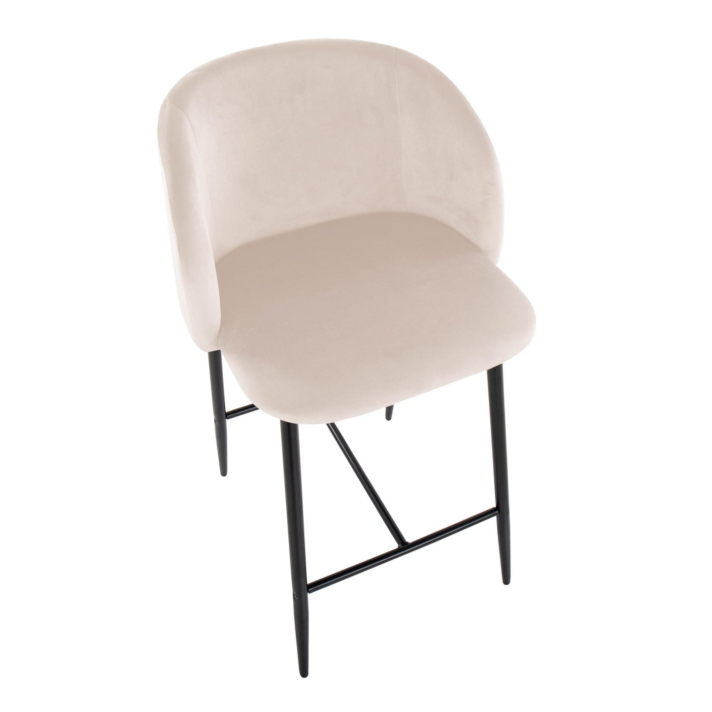 Majestic Office Furniture 26" Fixed-Height Counter Stool - Set of 2