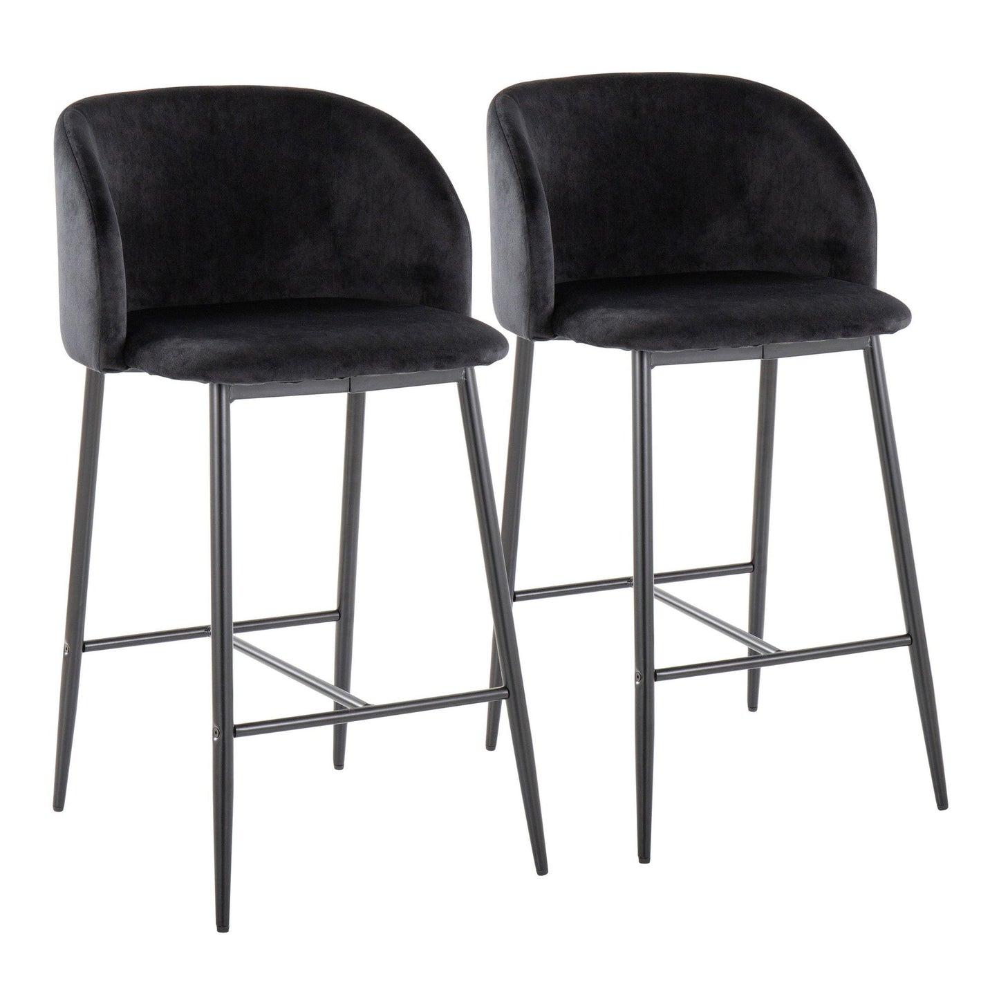 Majestic Office Furniture 26" Fixed-Height Counter Stool - Set of 2