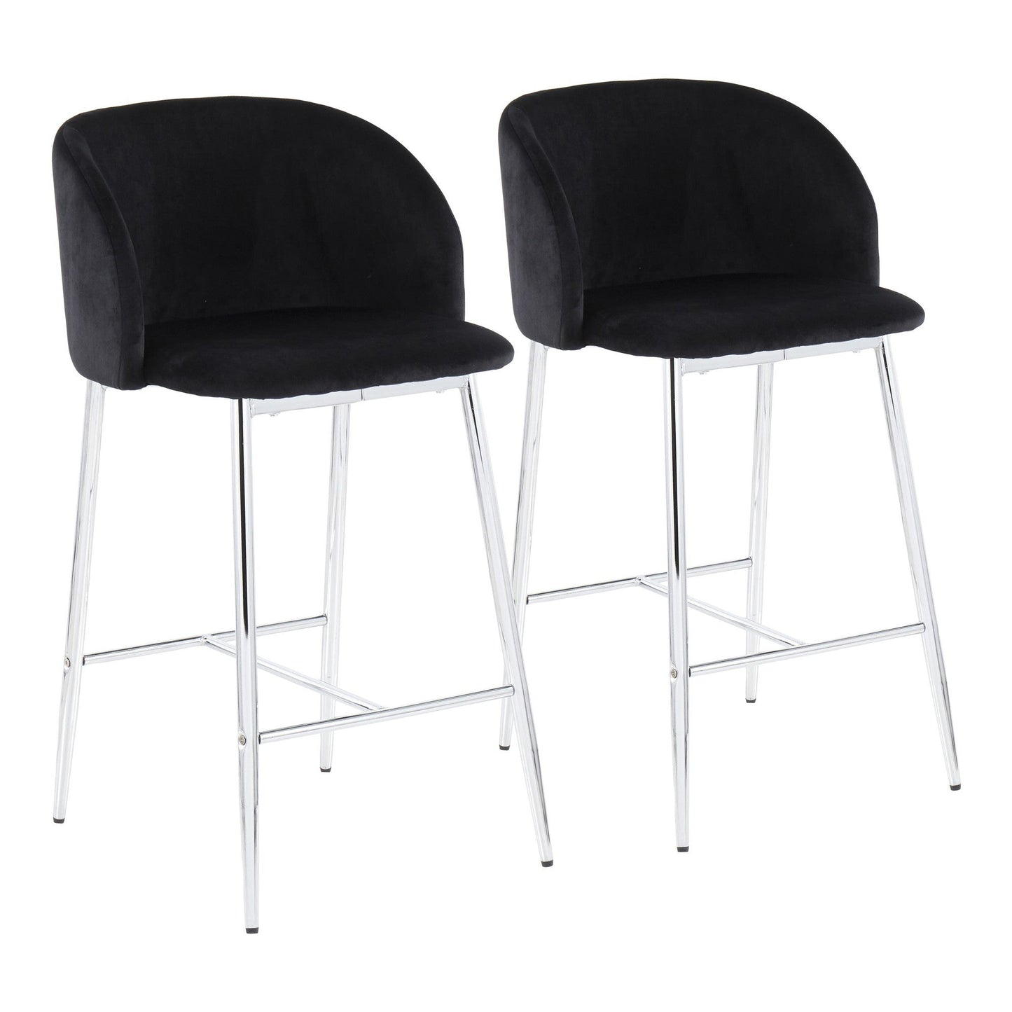 Majestic Office Furniture 26" Fixed-Height Counter Stool - Set of 2