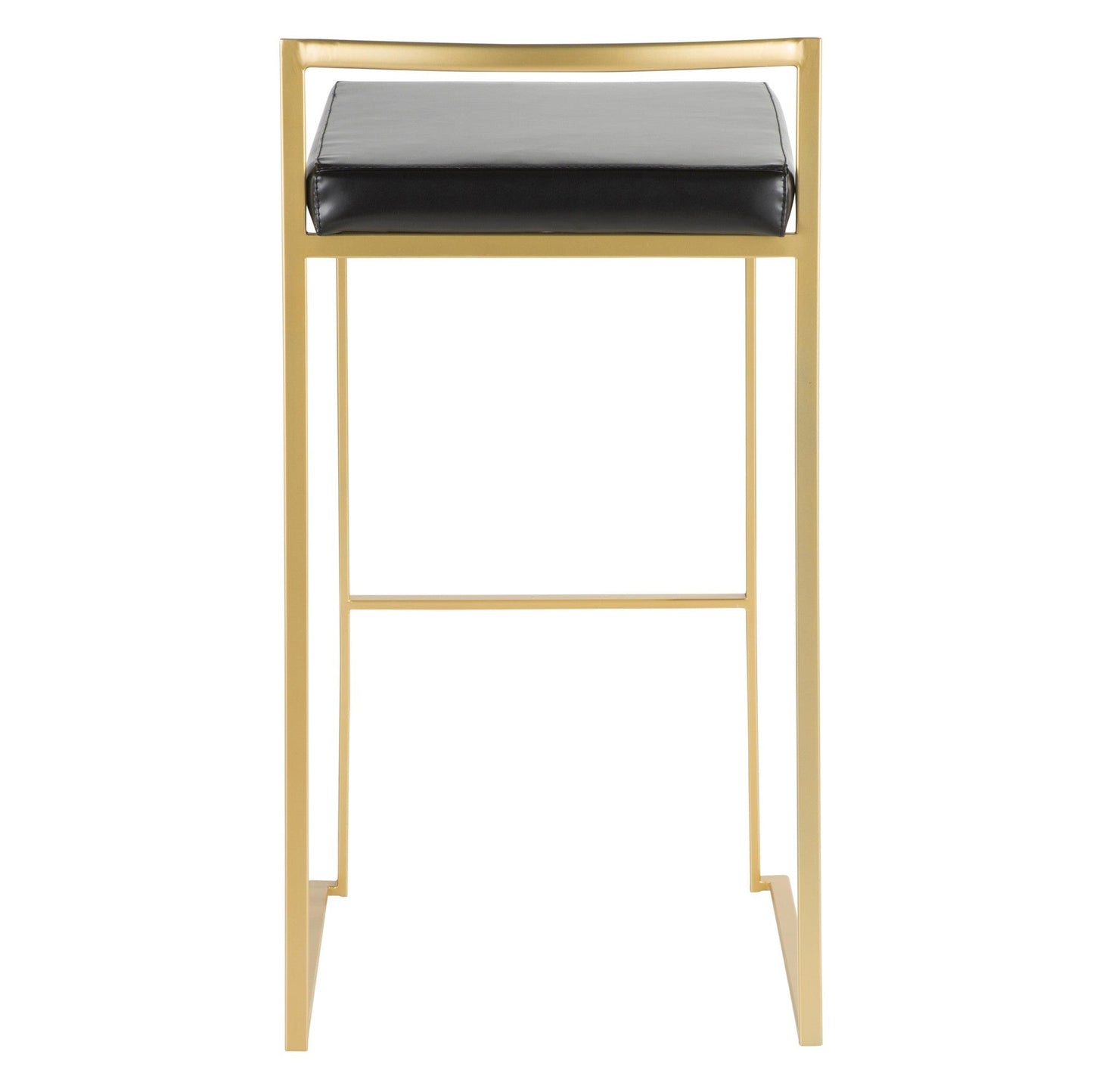 Majestic Office Furniture Stacker 30" Fixed-Height Barstool - Set of 2