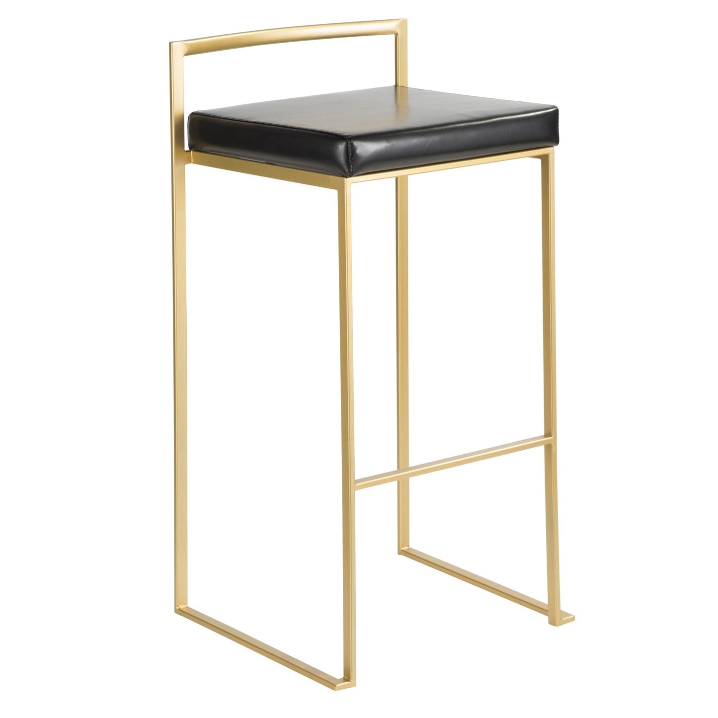 Majestic Office Furniture Stacker 30" Fixed-Height Barstool - Set of 2