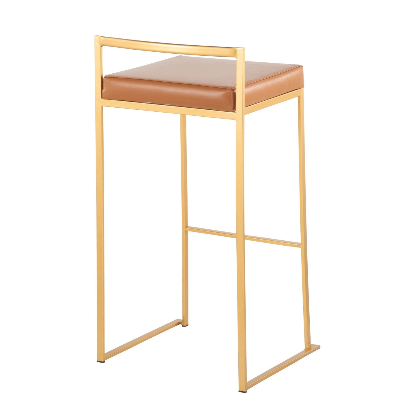 Majestic Office Furniture Stacker 30" Fixed-Height Barstool - Set of 2