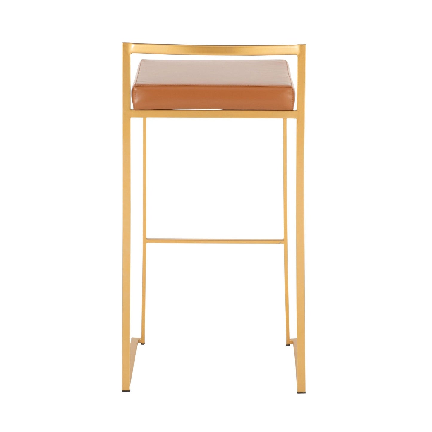 Majestic Office Furniture Stacker 30" Fixed-Height Barstool - Set of 2