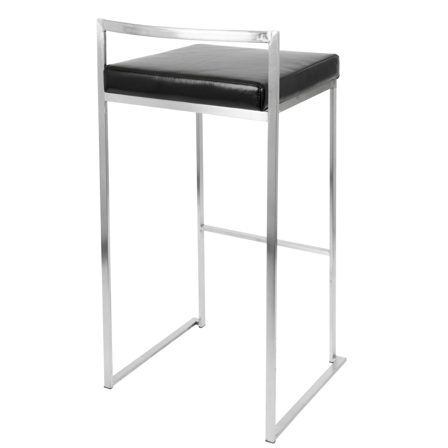 Majestic Office Furniture Stacker 30" Fixed-Height Barstool - Set of 2
