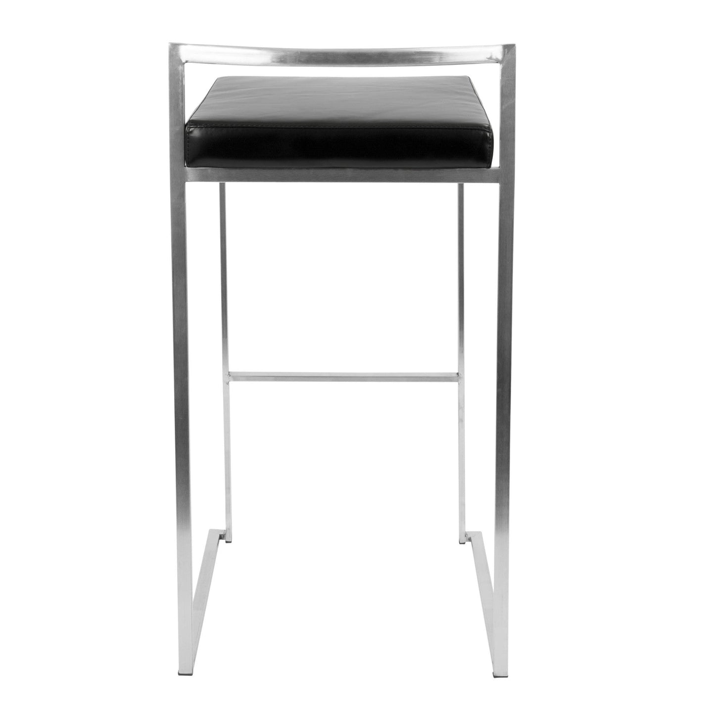 Majestic Office Furniture Stacker 30" Fixed-Height Barstool - Set of 2