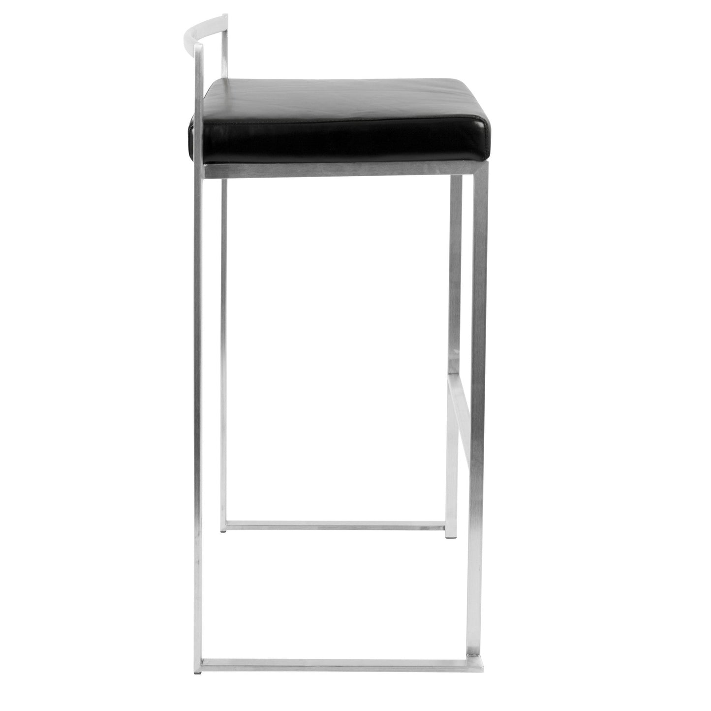 Majestic Office Furniture Stacker 30" Fixed-Height Barstool - Set of 2