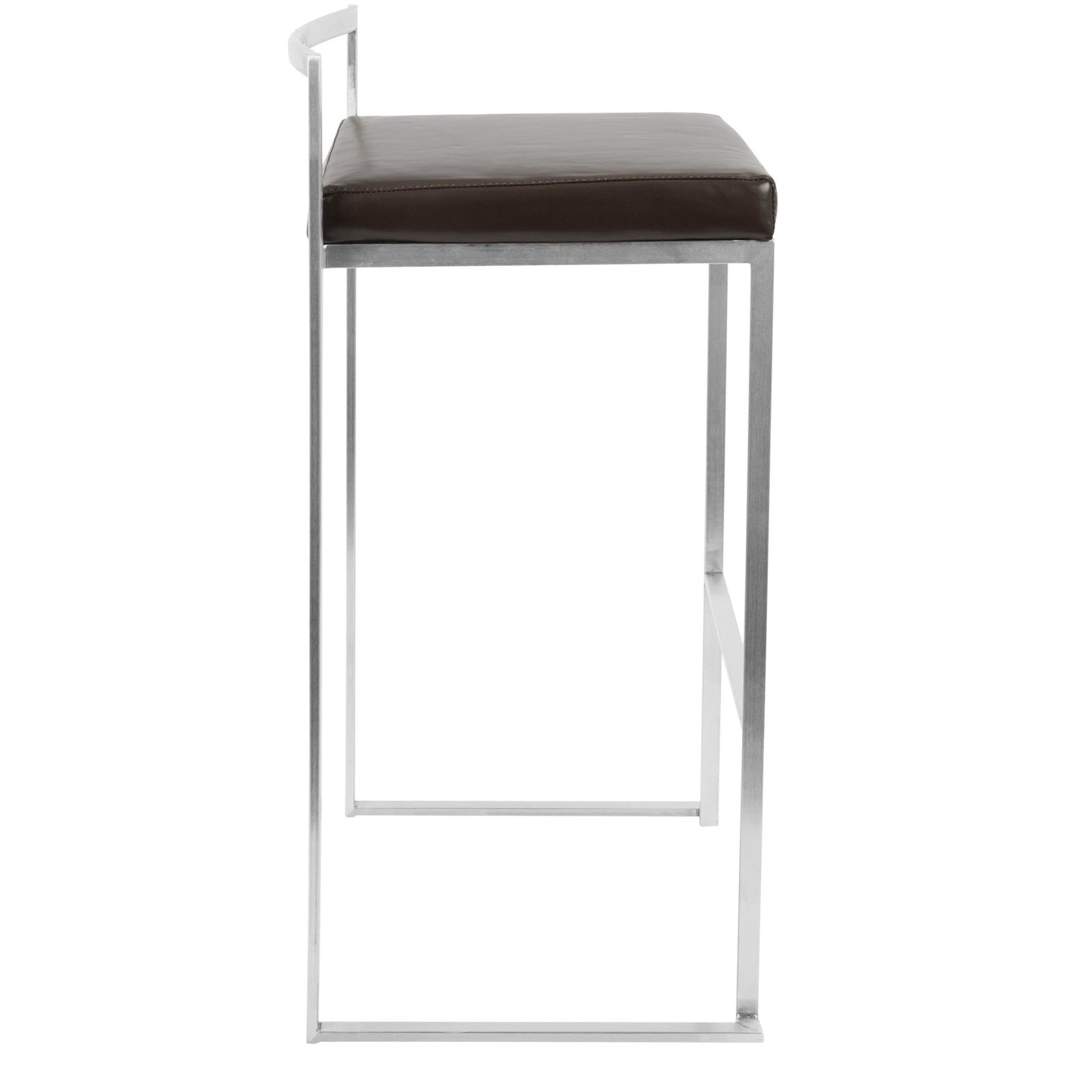 Majestic Office Furniture Stacker 30" Fixed-Height Barstool - Set of 2