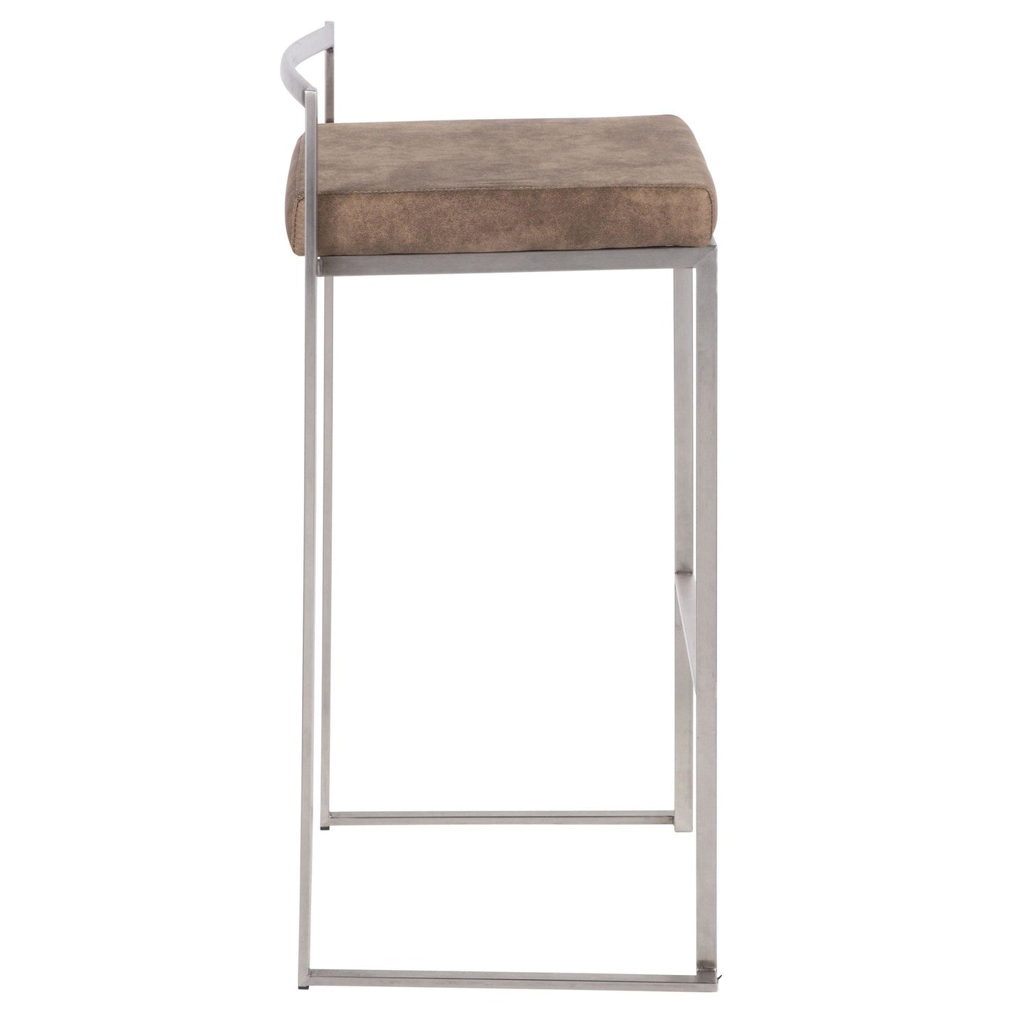 Majestic Office Furniture Stacker 30" Fixed-Height Barstool - Set of 2