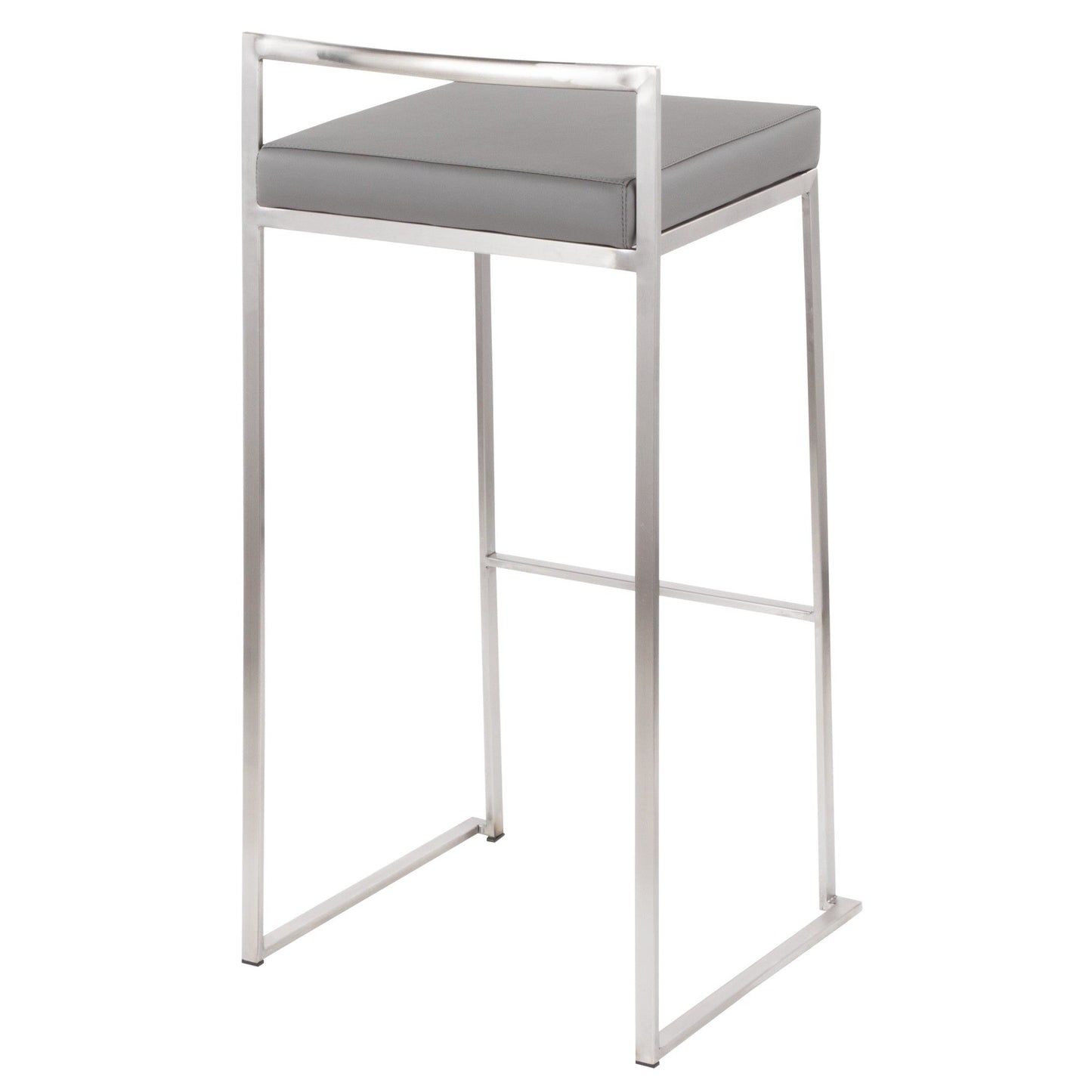 Majestic Office Furniture Stacker 30" Fixed-Height Barstool - Set of 2