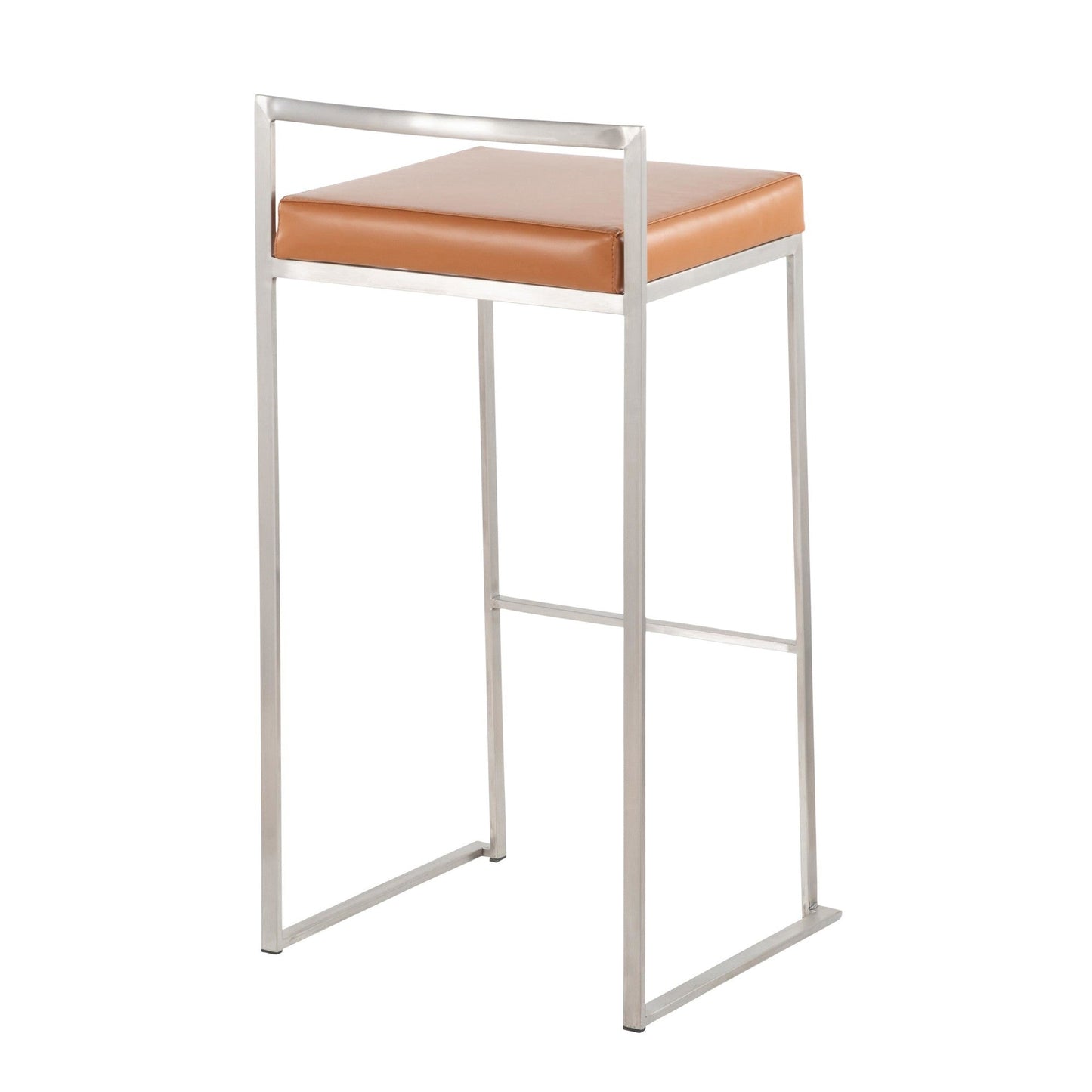 Majestic Office Furniture Stacker 30" Fixed-Height Barstool - Set of 2