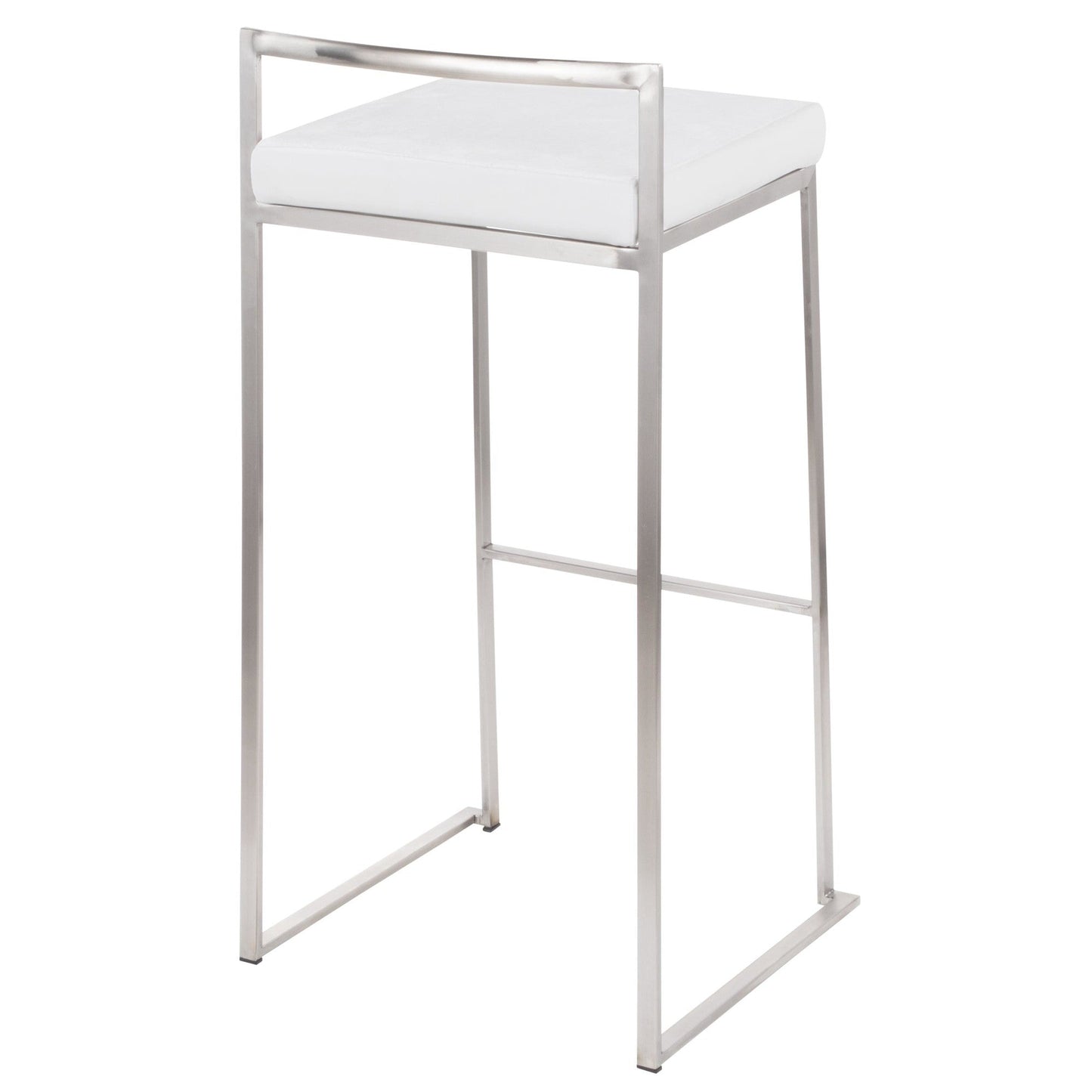 Majestic Office Furniture Stacker 30" Fixed-Height Barstool - Set of 2