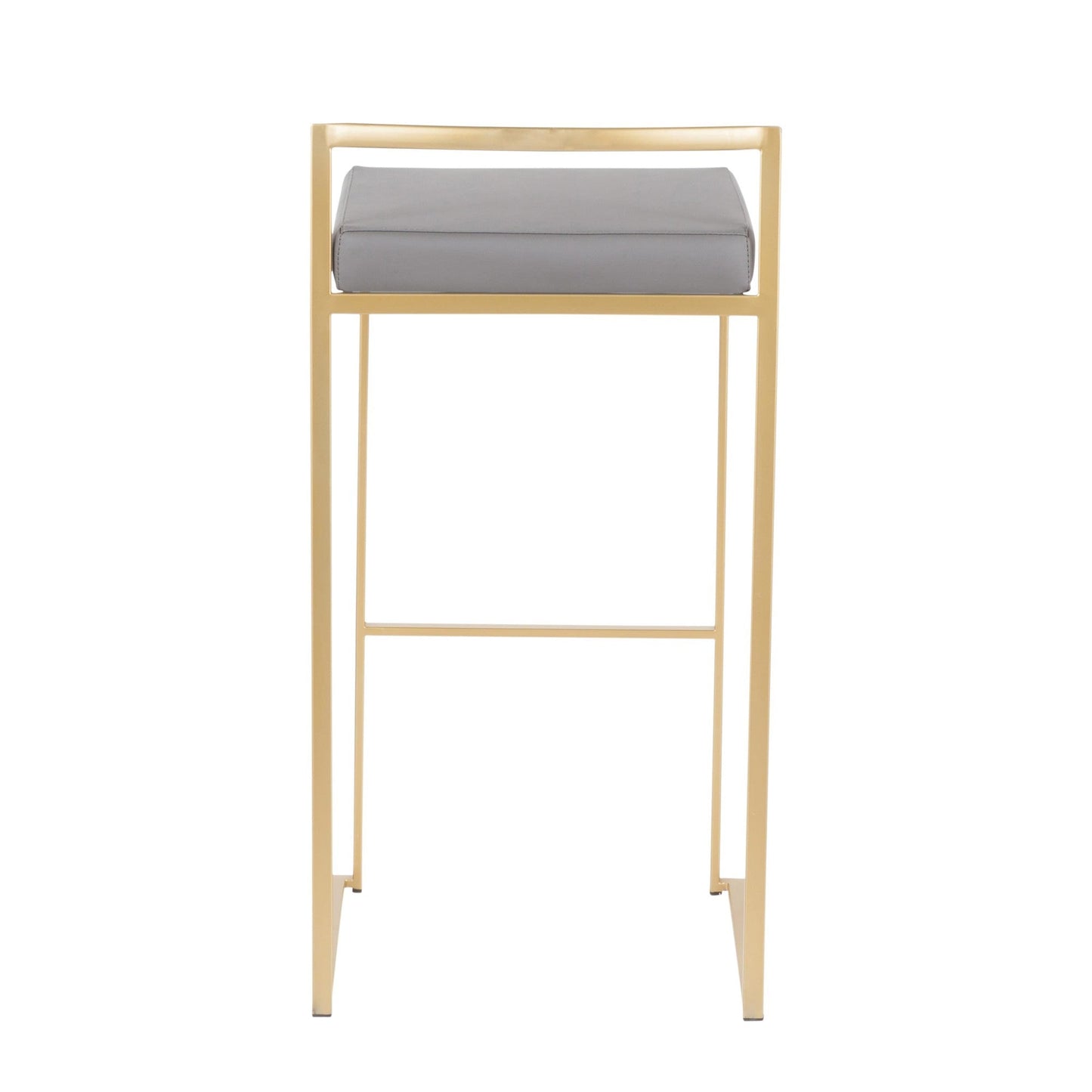 Majestic Office Furniture Stacker 30" Fixed-Height Barstool - Set of 2