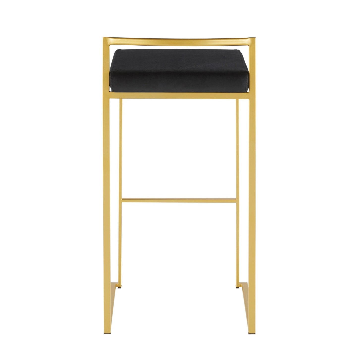 Majestic Office Furniture Stacker 30" Fixed-Height Barstool - Set of 2