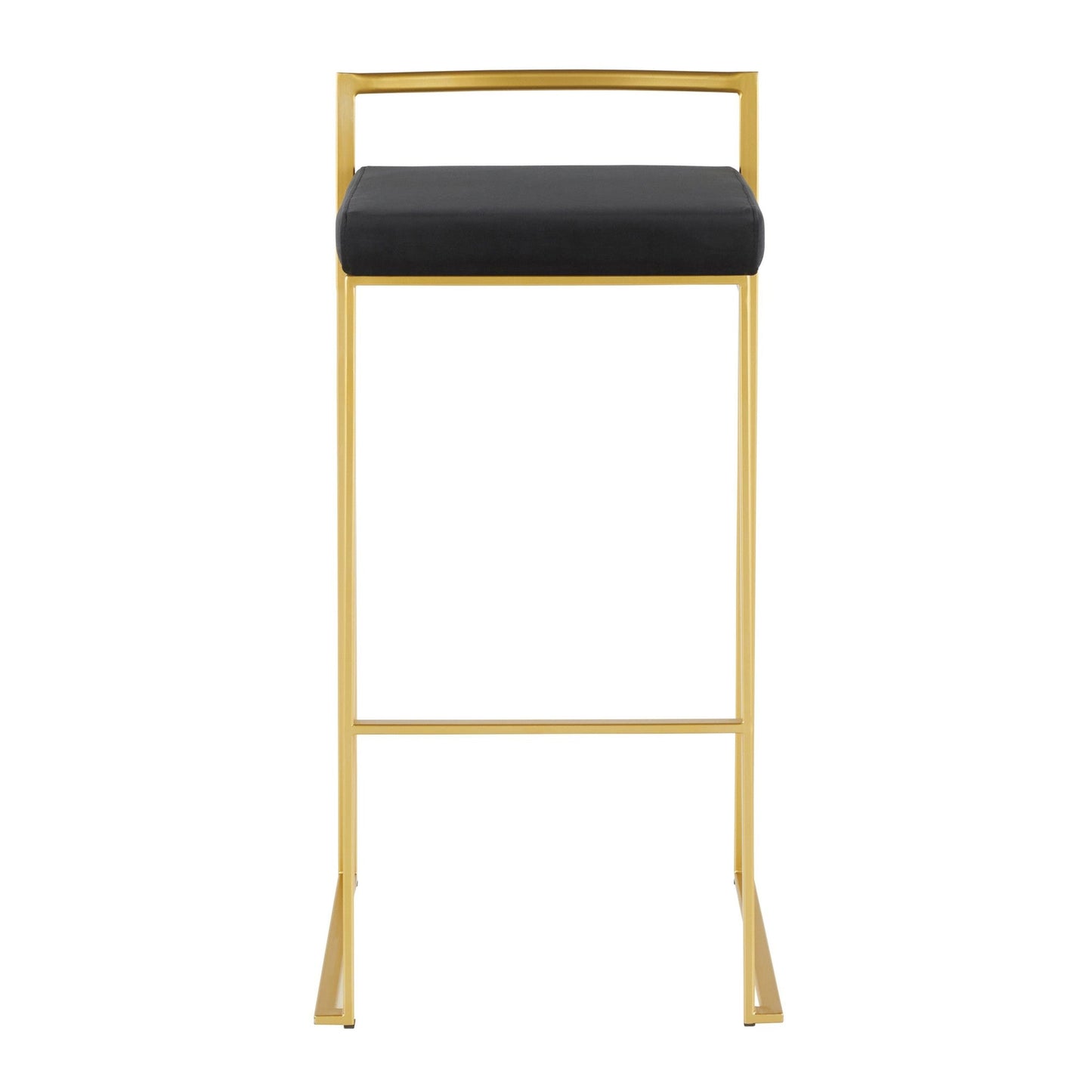 Majestic Office Furniture Stacker 30" Fixed-Height Barstool - Set of 2