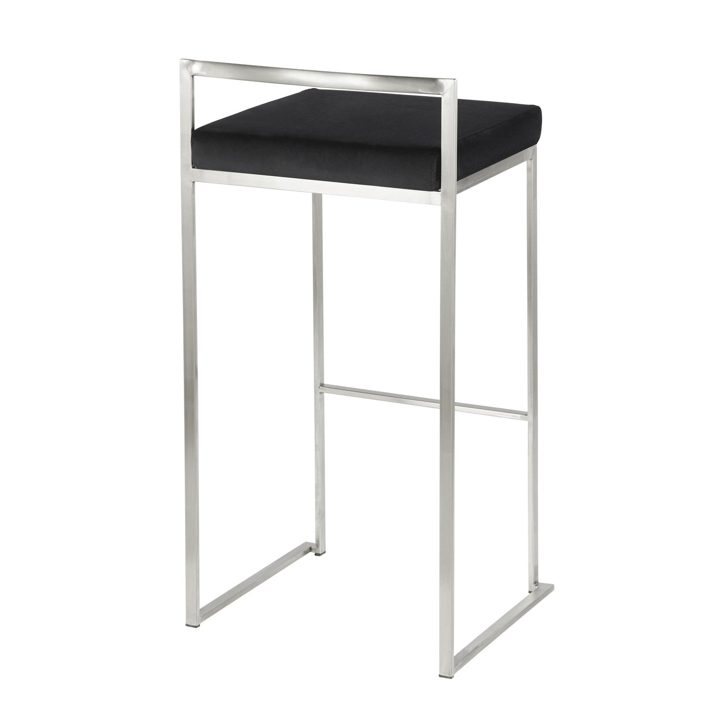 Majestic Office Furniture Stacker 30" Fixed-Height Barstool - Set of 2
