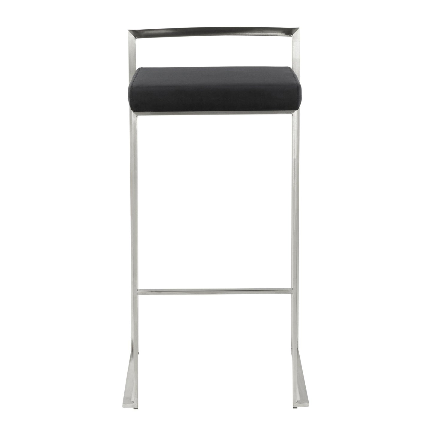 Majestic Office Furniture Stacker 30" Fixed-Height Barstool - Set of 2