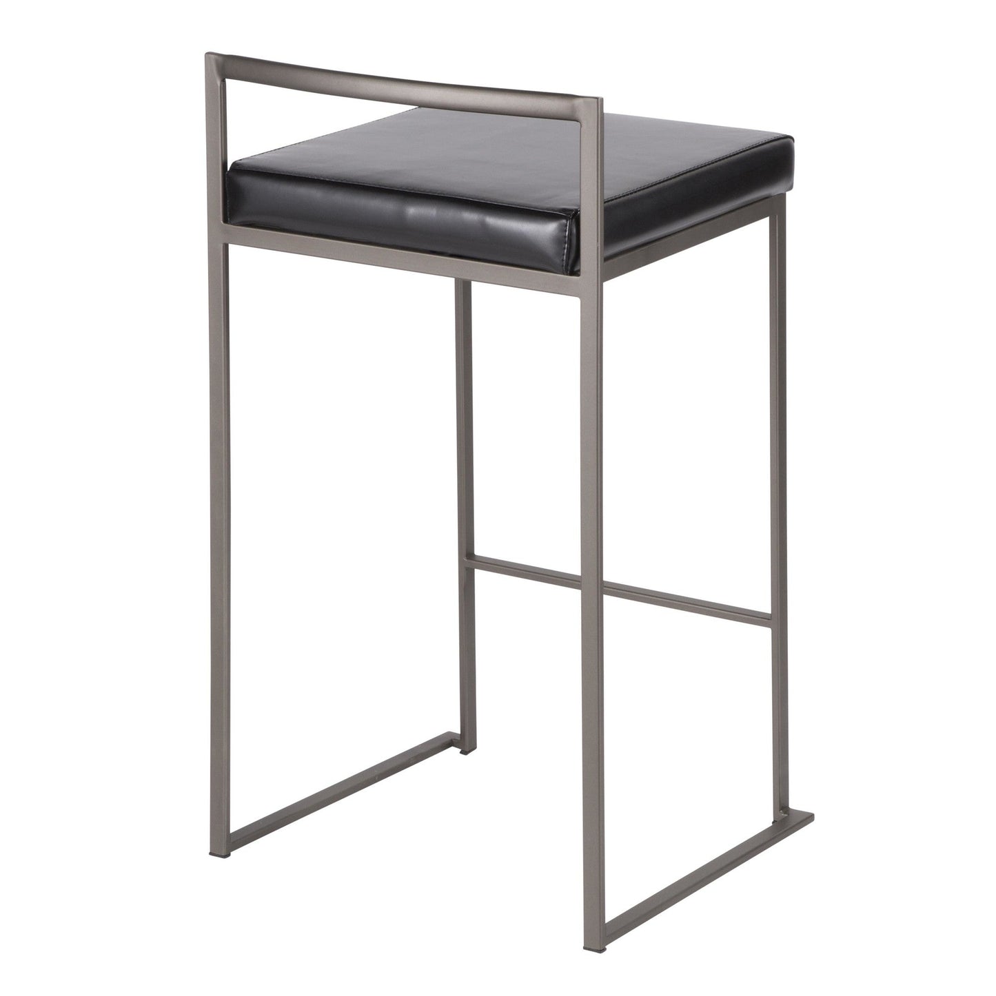 Majestic Office Furniture Stacker 26" Fixed-Height Counter Stool - Set of 2