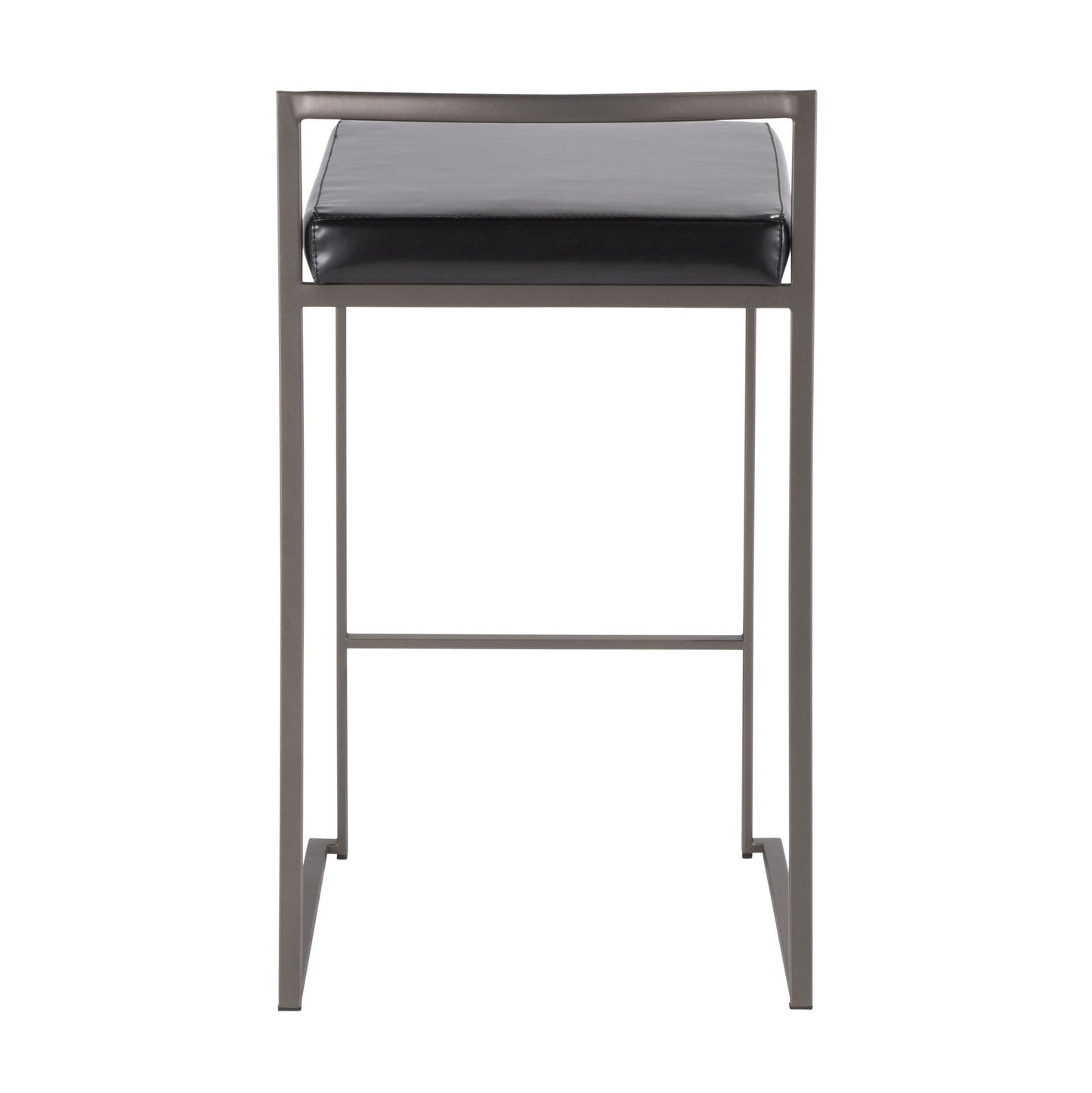 Majestic Office Furniture Stacker 26" Fixed-Height Counter Stool - Set of 2