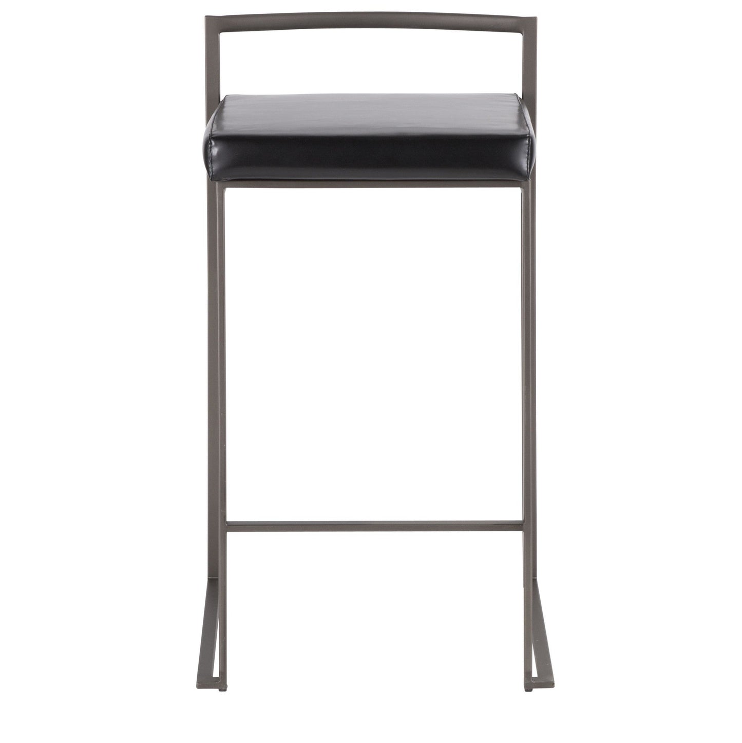 Majestic Office Furniture Stacker 26" Fixed-Height Counter Stool - Set of 2