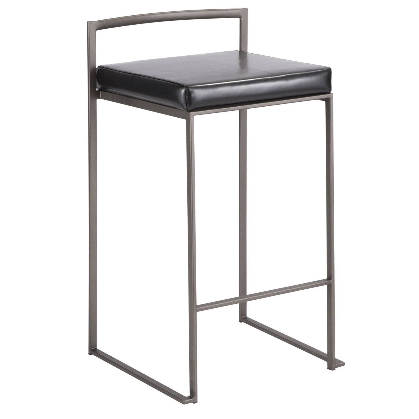 Majestic Office Furniture Stacker 26" Fixed-Height Counter Stool - Set of 2