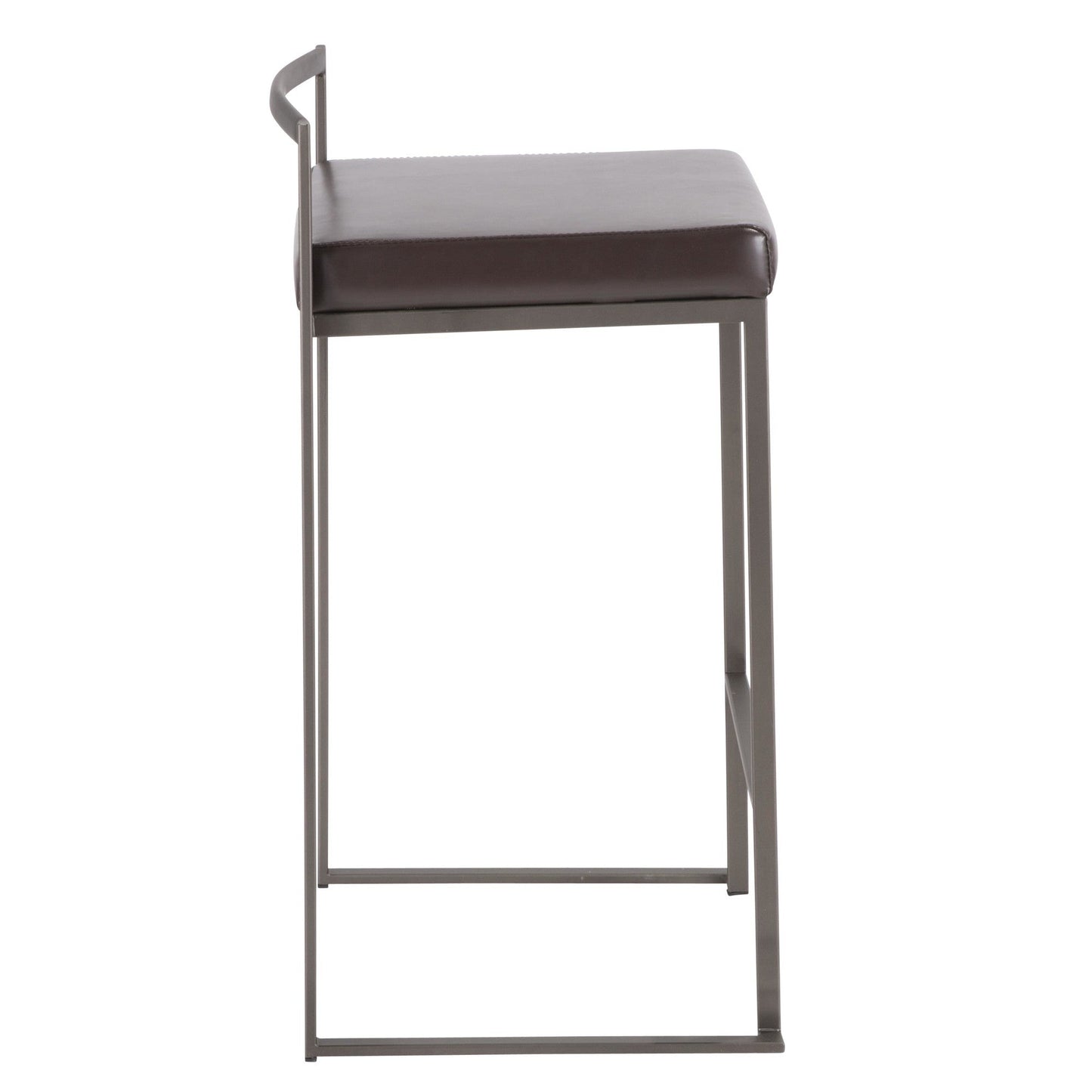 Majestic Office Furniture Stacker 26" Fixed-Height Counter Stool - Set of 2