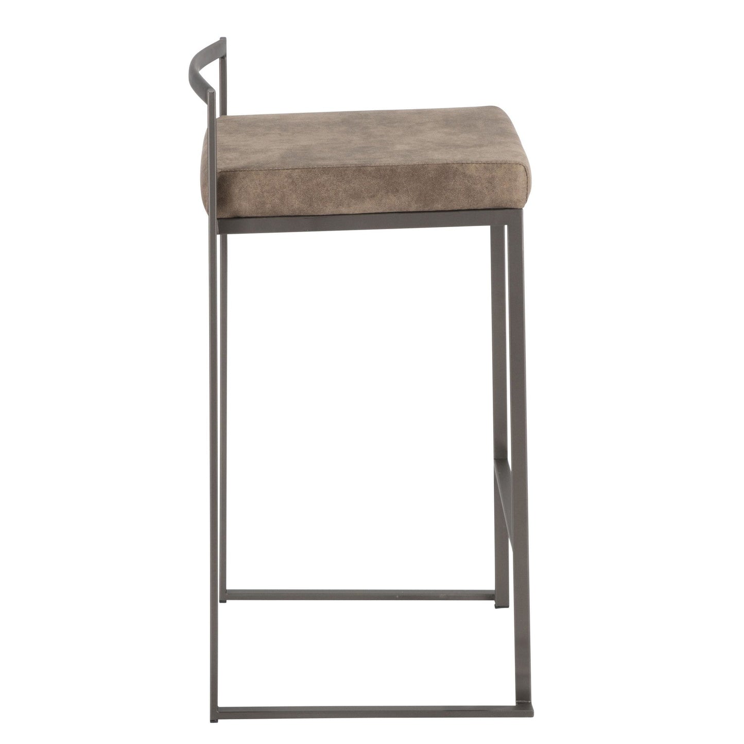 Majestic Office Furniture Stacker 26" Fixed-Height Counter Stool - Set of 2