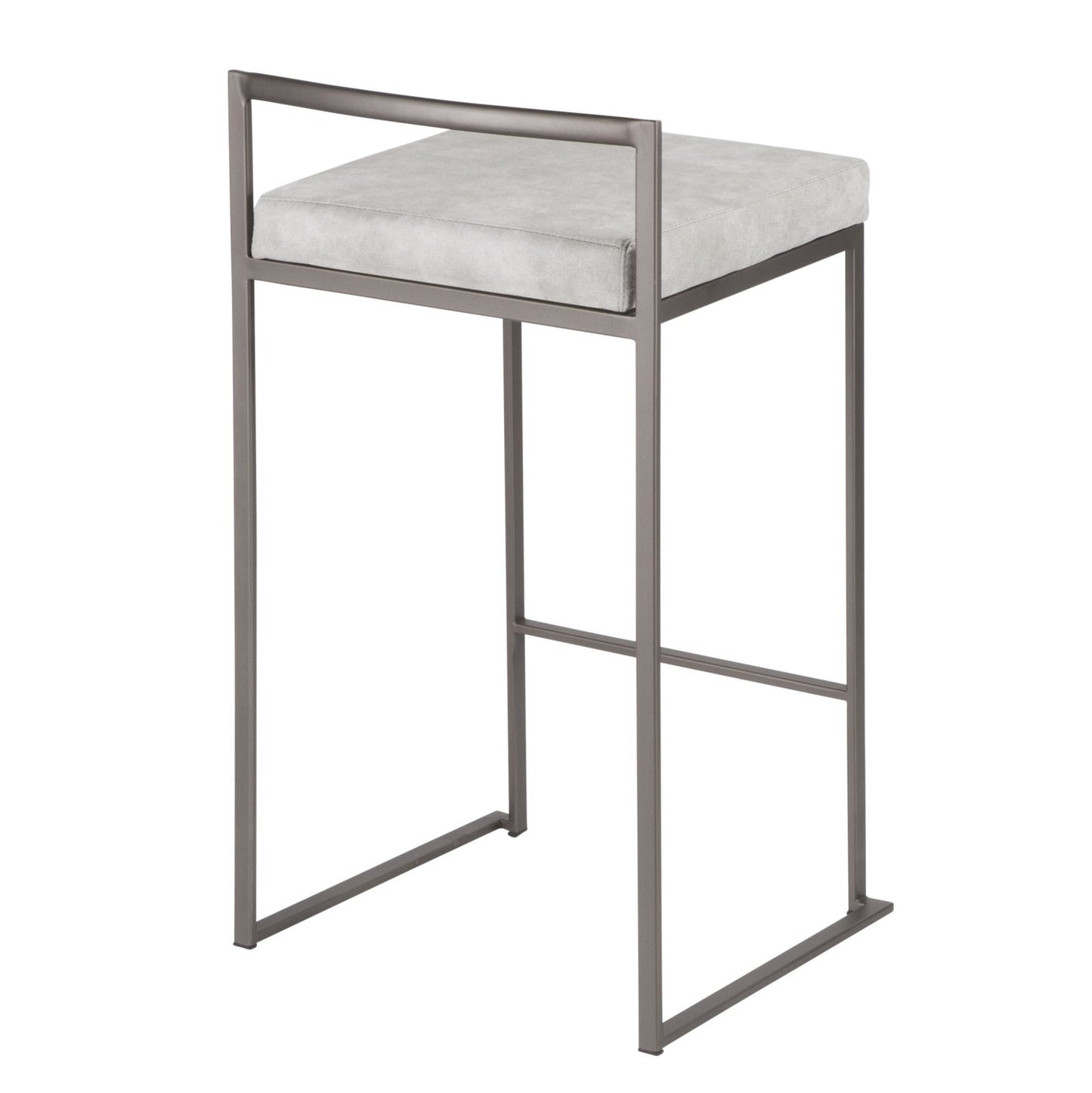 Majestic Office Furniture Stacker 26" Fixed-Height Counter Stool - Set of 2