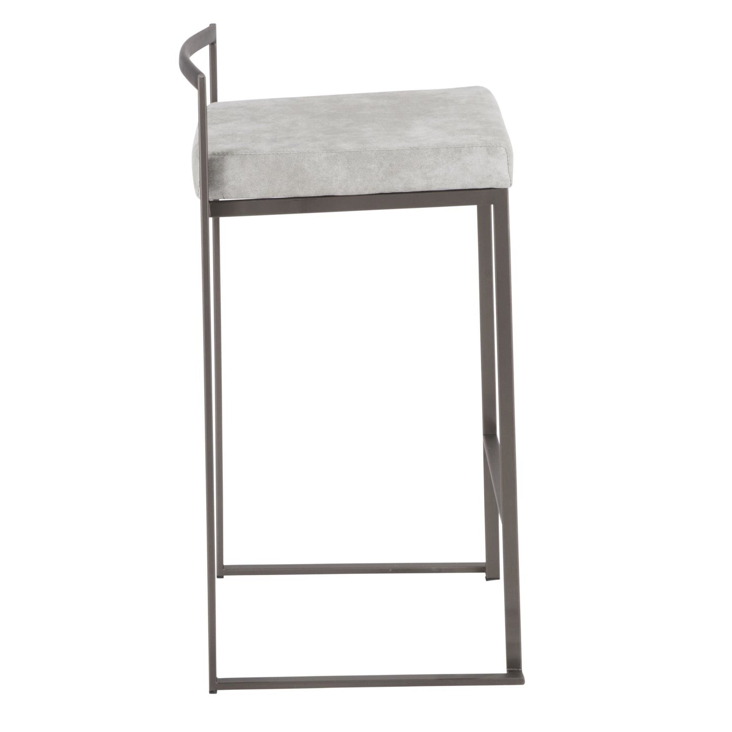Majestic Office Furniture Stacker 26" Fixed-Height Counter Stool - Set of 2
