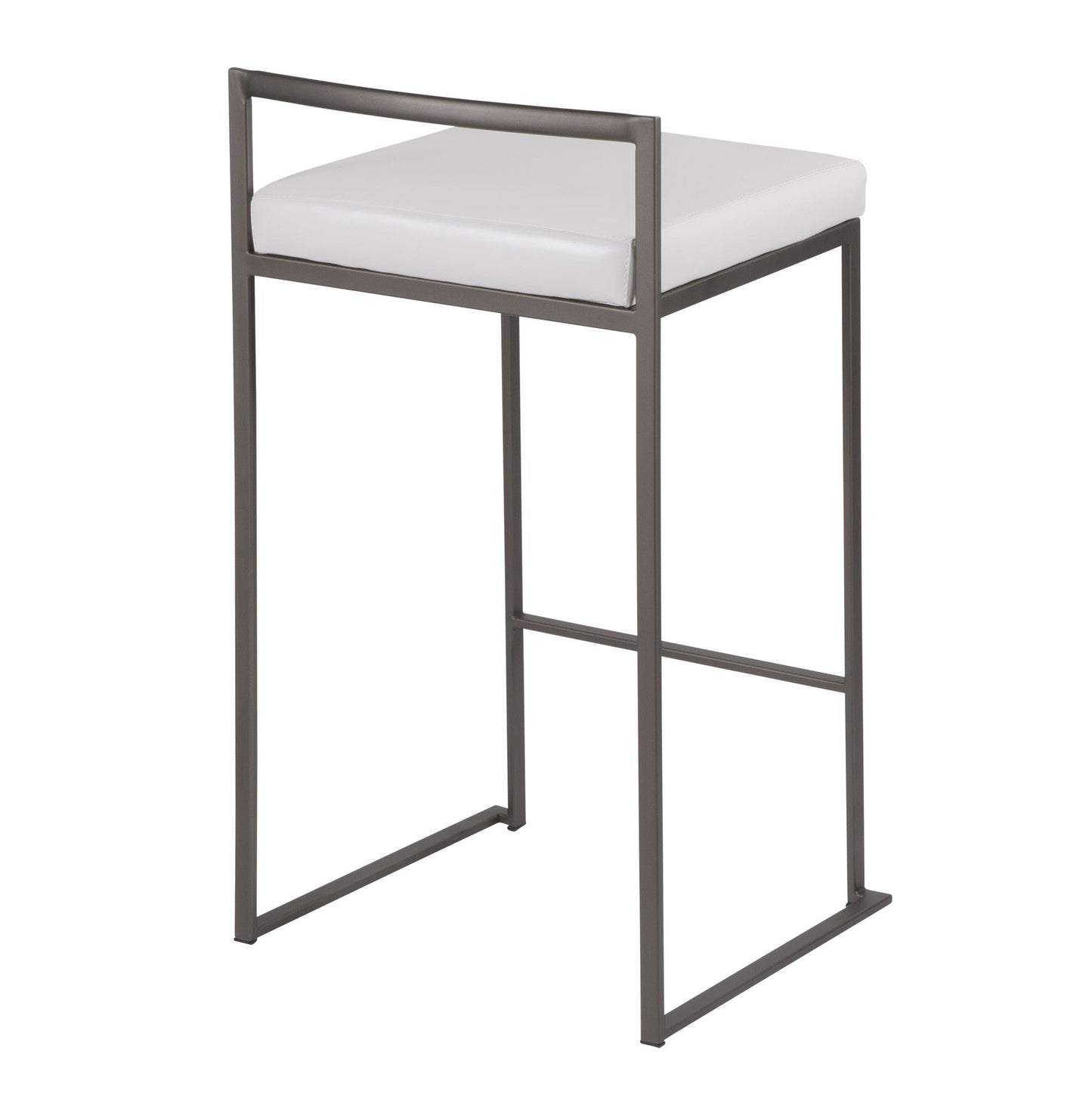 Majestic Office Furniture Stacker 26" Fixed-Height Counter Stool - Set of 2