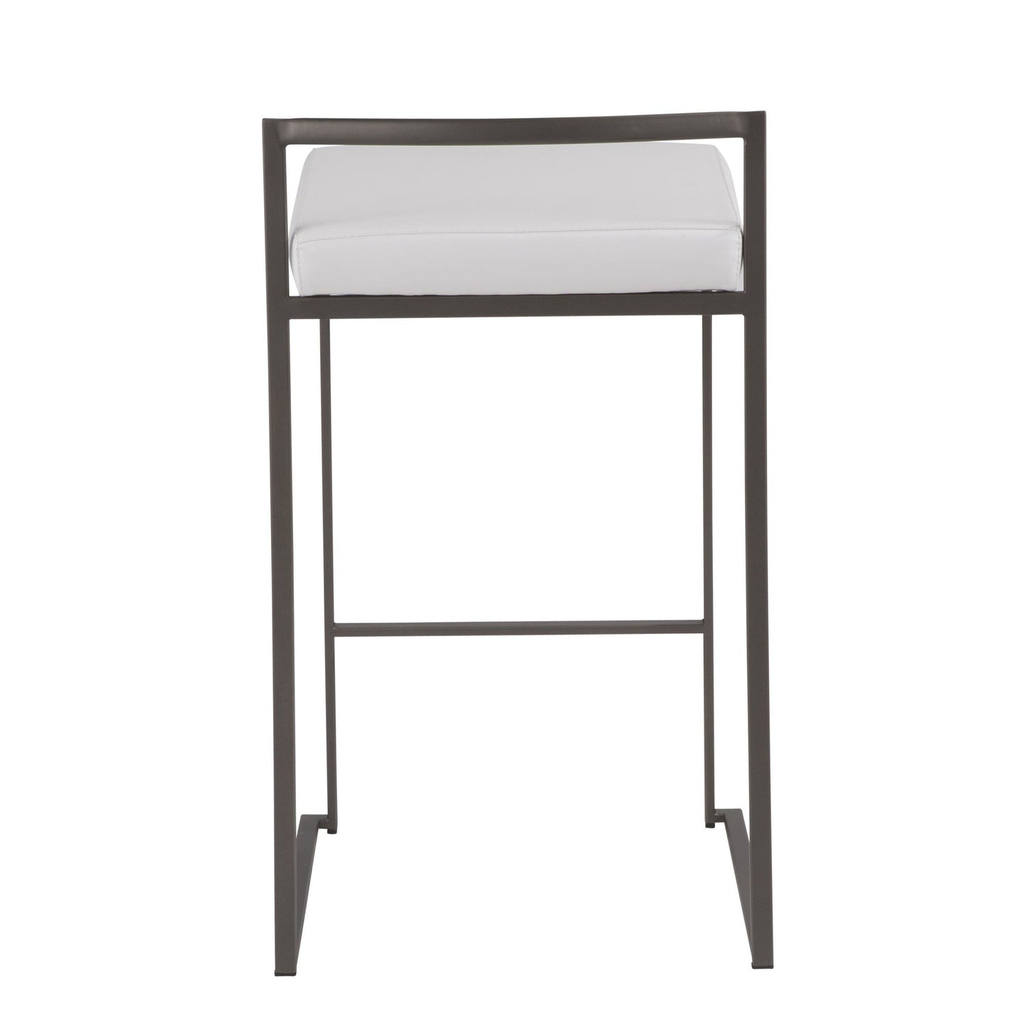 Majestic Office Furniture Stacker 26" Fixed-Height Counter Stool - Set of 2