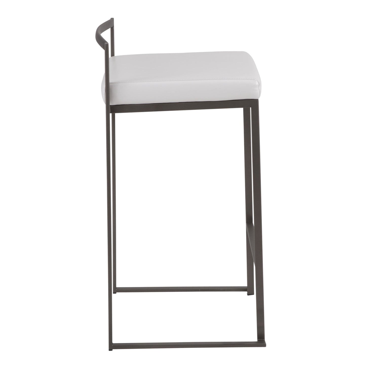 Majestic Office Furniture Stacker 26" Fixed-Height Counter Stool - Set of 2