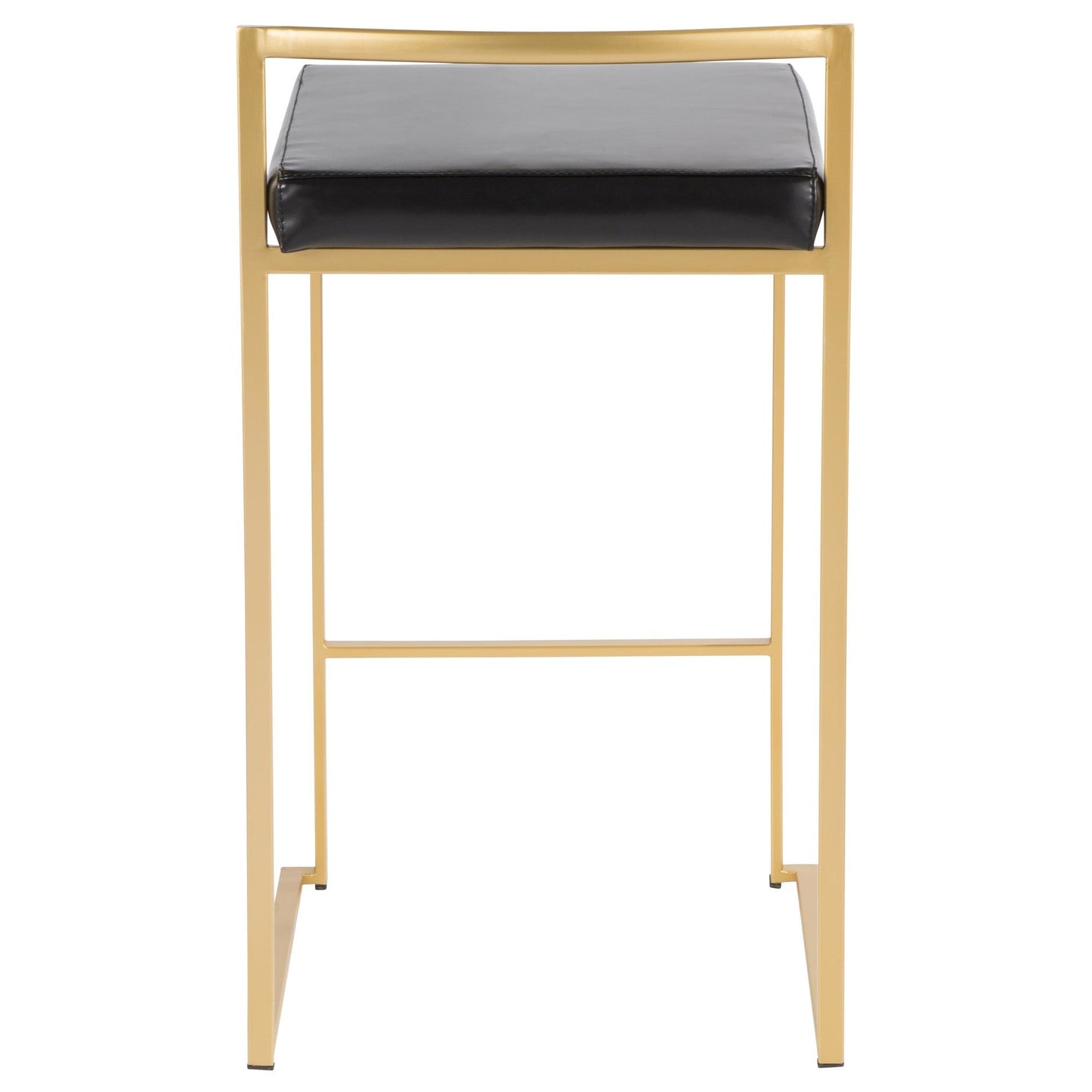 Majestic Office Furniture Stacker 26" Fixed-Height Counter Stool - Set of 2